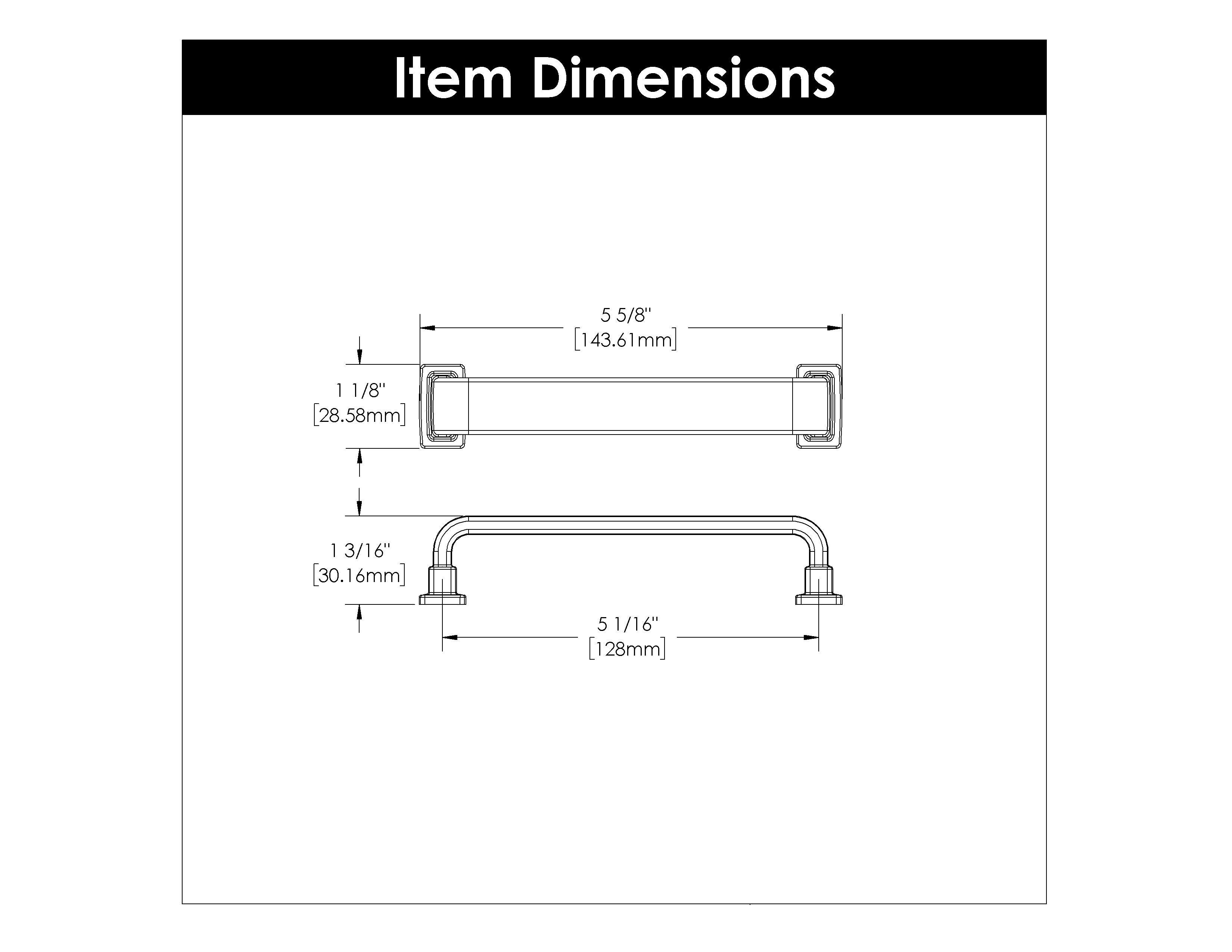 brushed golden brass pull