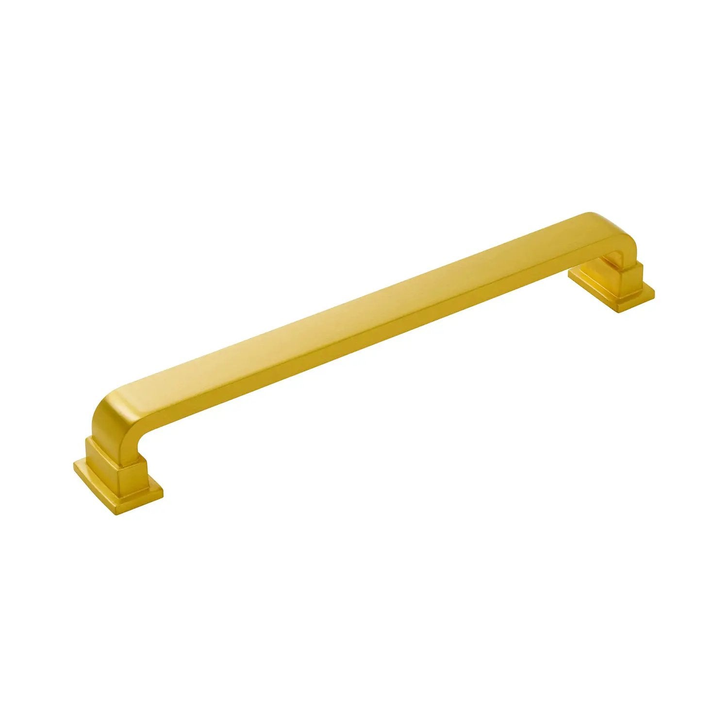brushed golden brass pull