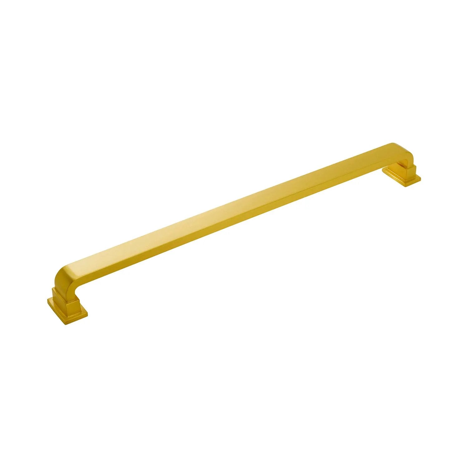 brushed golden brass pull