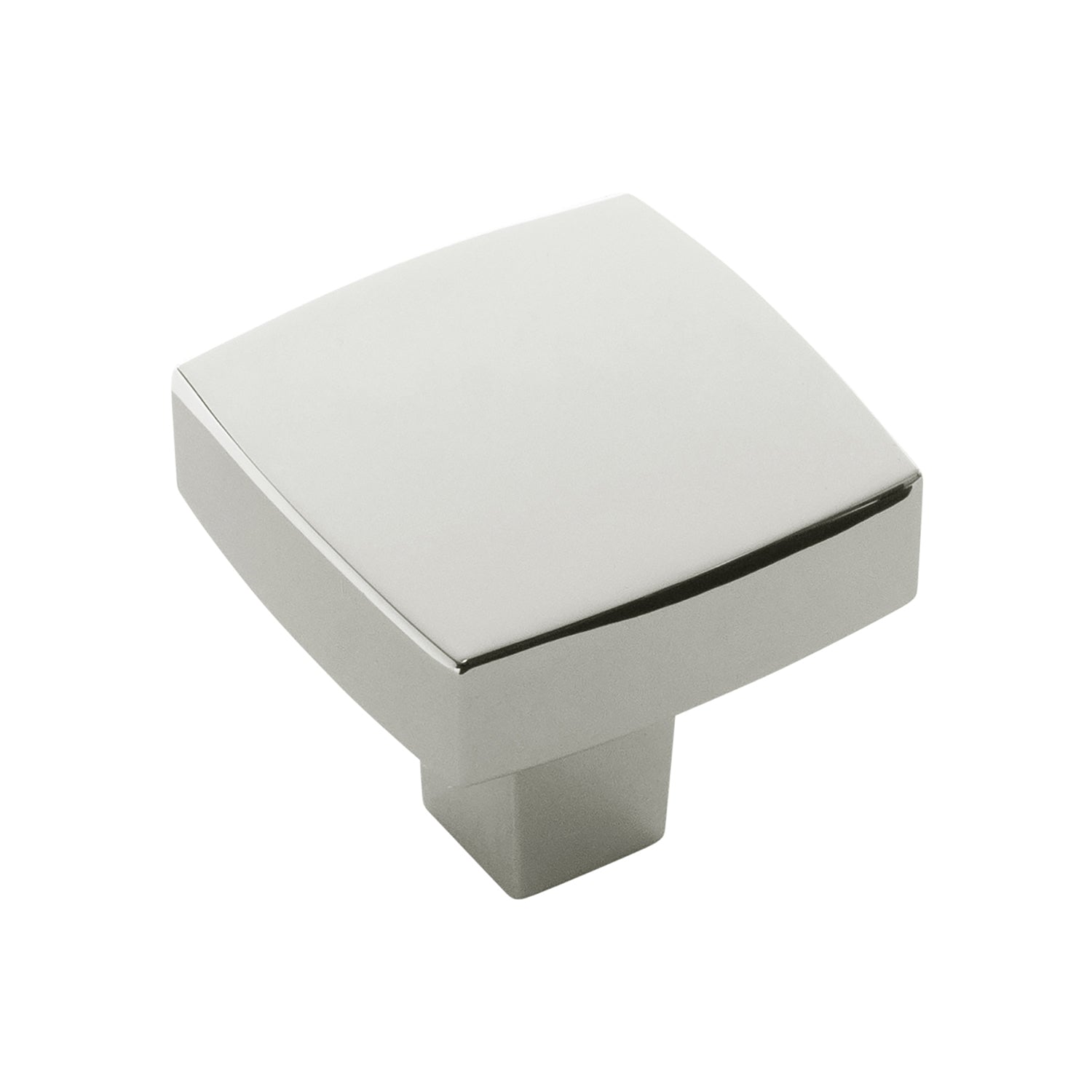 polished nickel knob