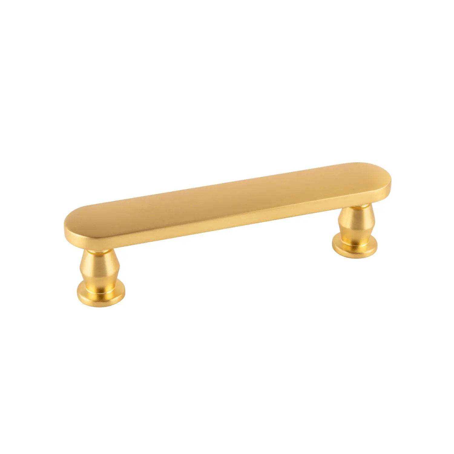 brushed golden brass pull