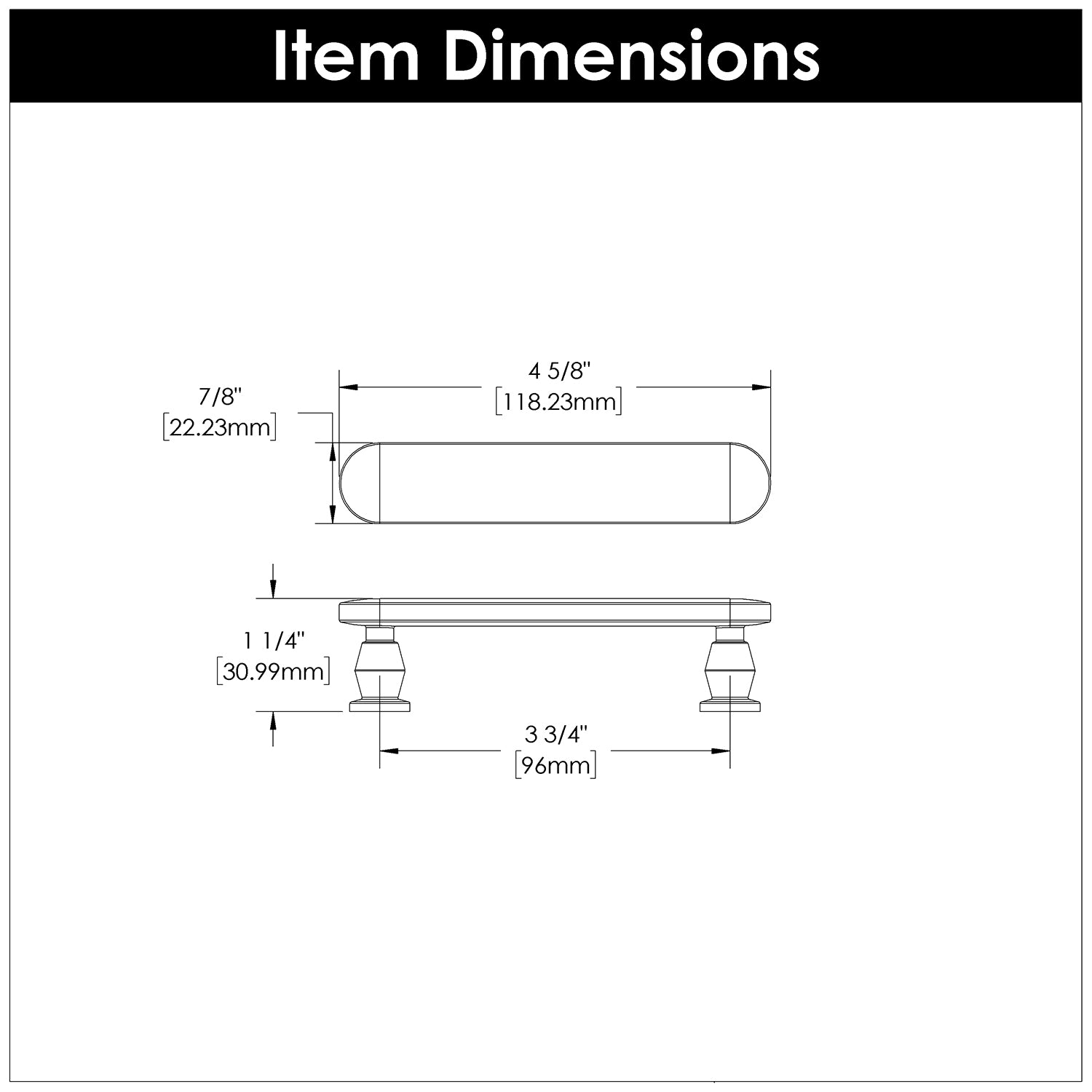 brushed golden brass pull