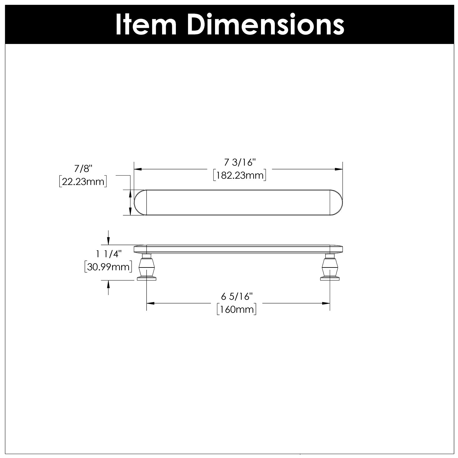 brushed golden brass pull