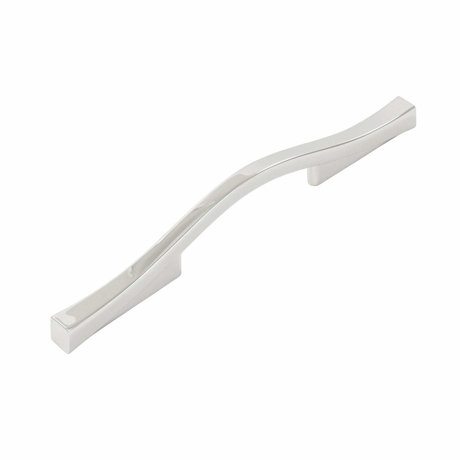 polished nickel pull