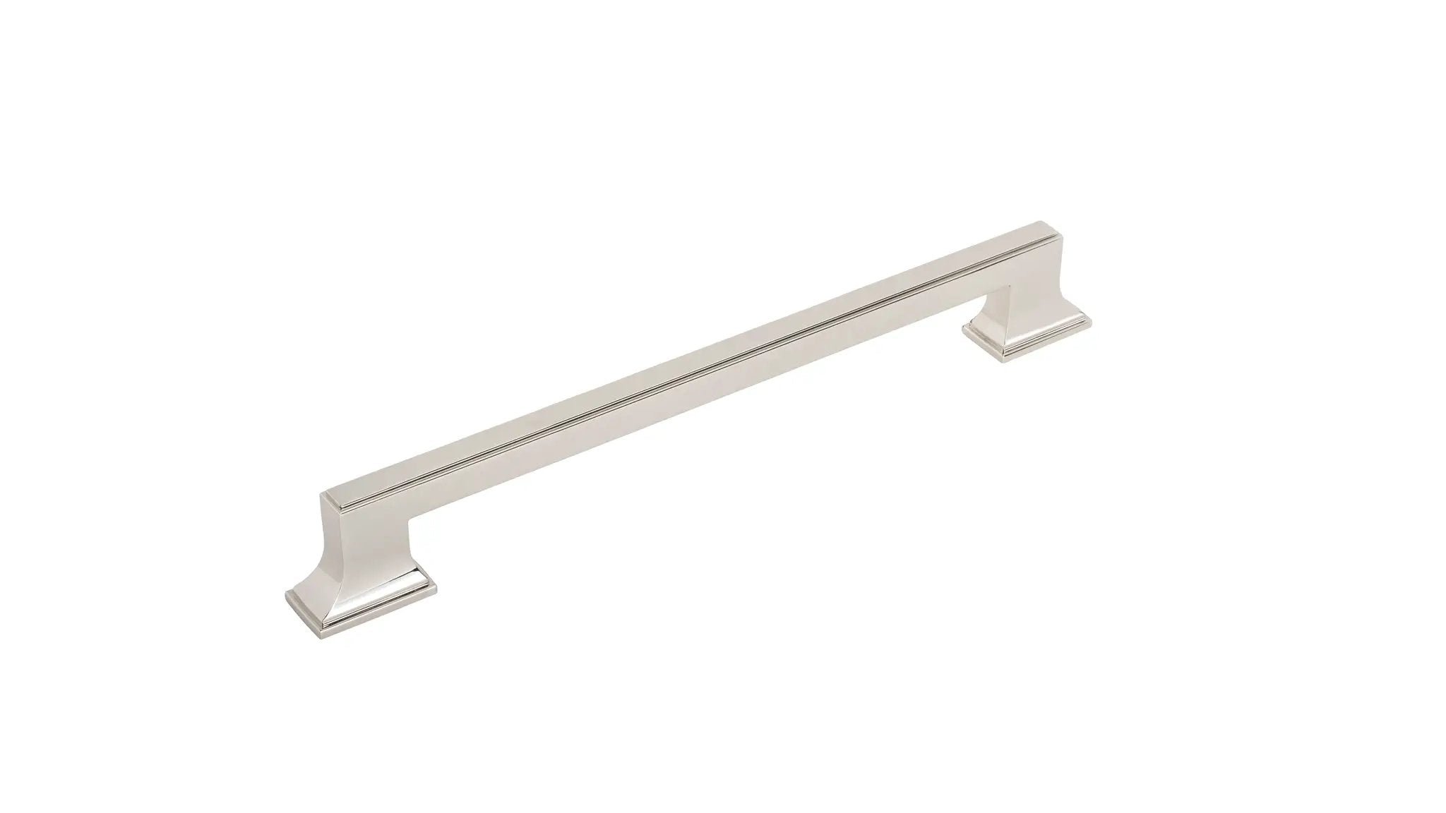 polished nickel pull
