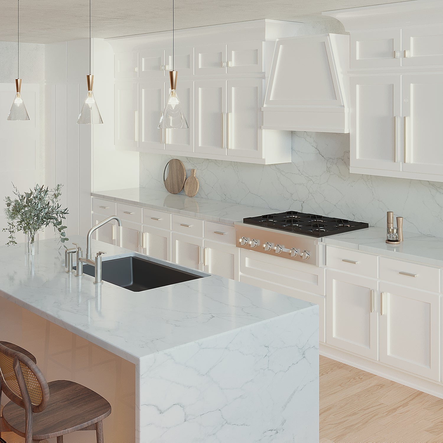 Satin Nickel ingot pull