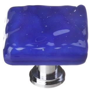 cobalt square knob