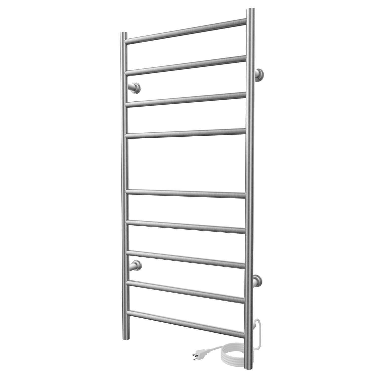 Brushed nickel towel Warmer