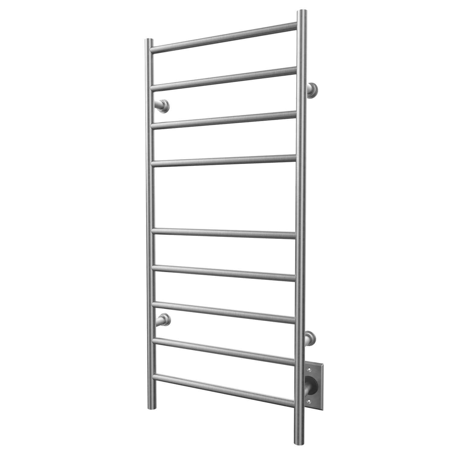 Brushed nickel towel Warmer