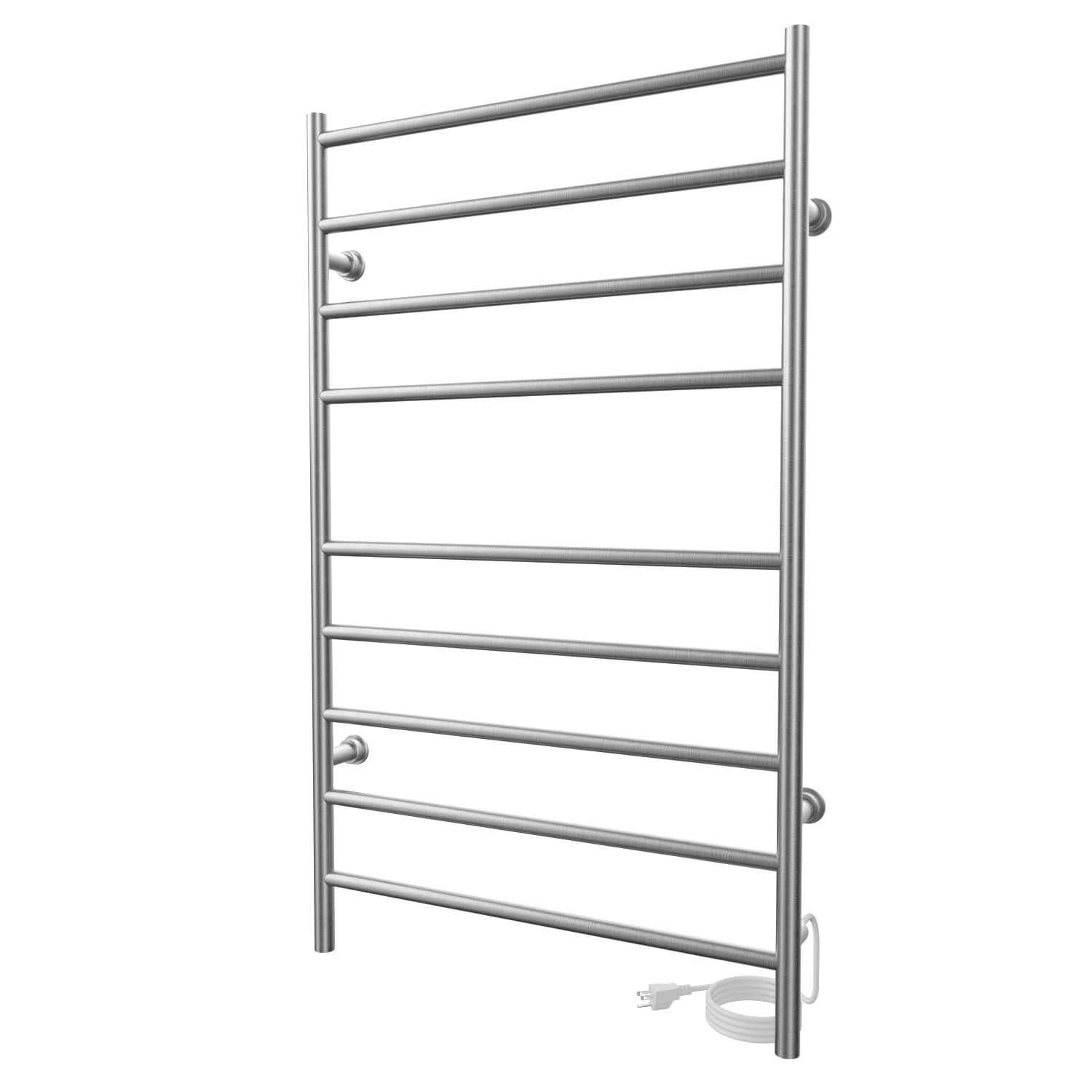 Brushed nickel towel Warmer