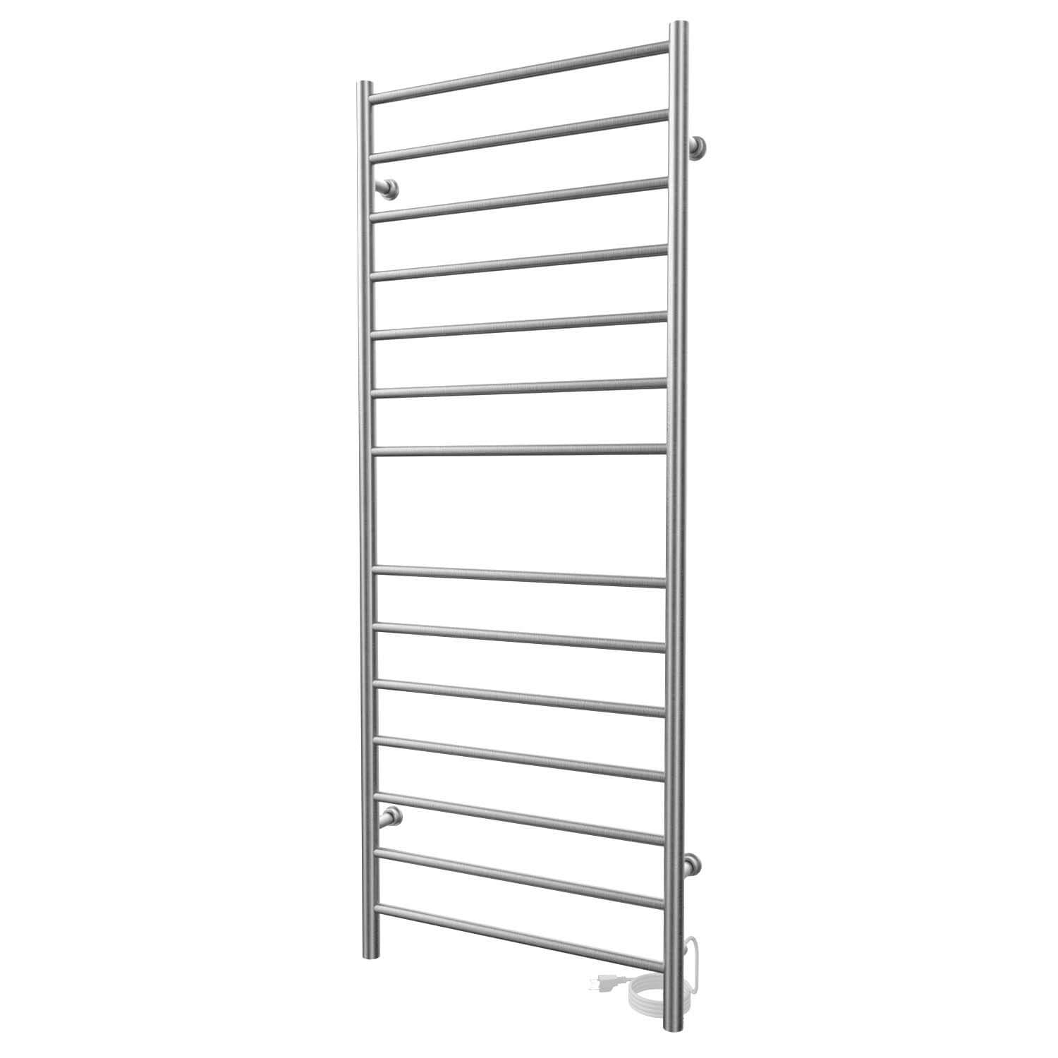 Brushed nickel towel Warmer