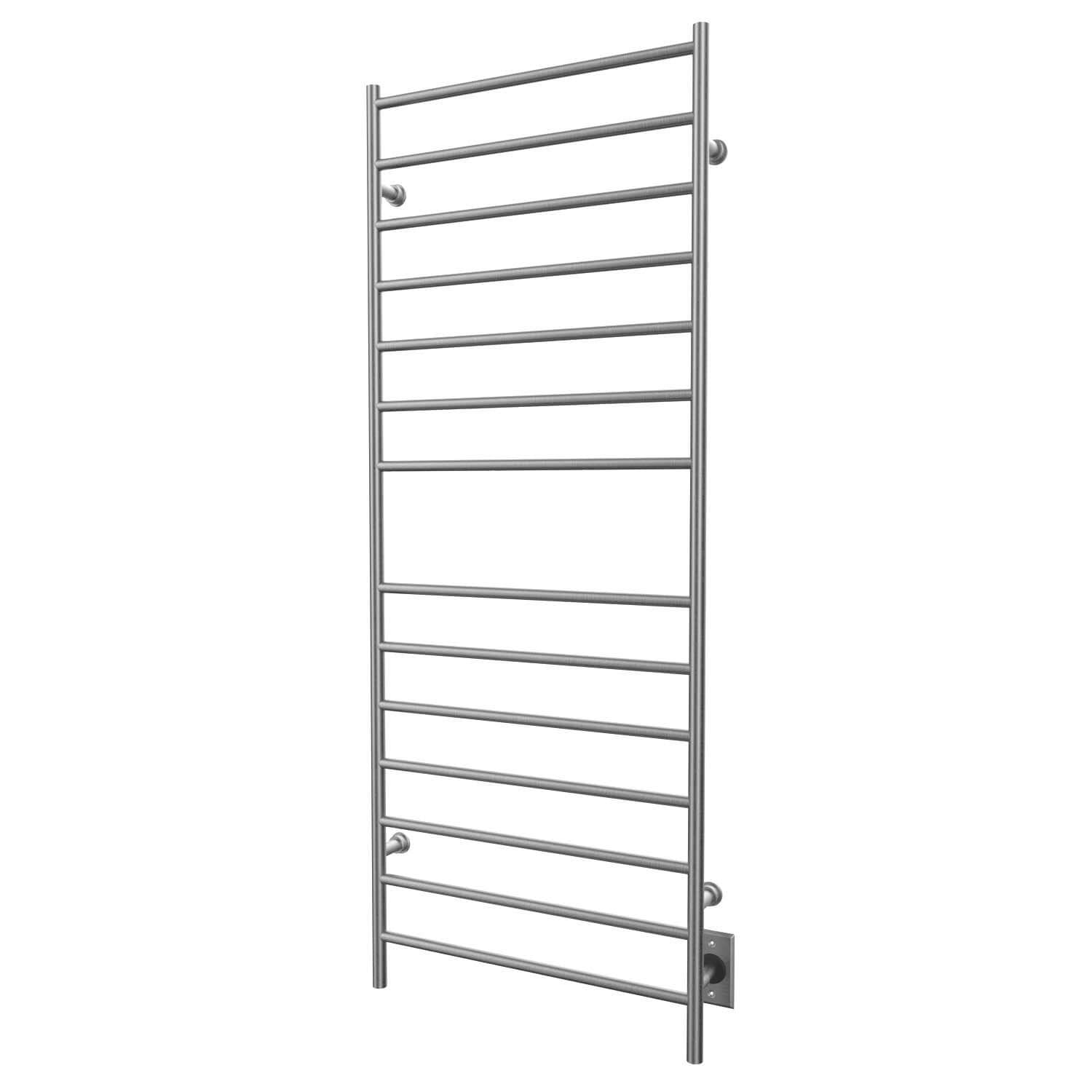 Brushed nickel towel Warmer