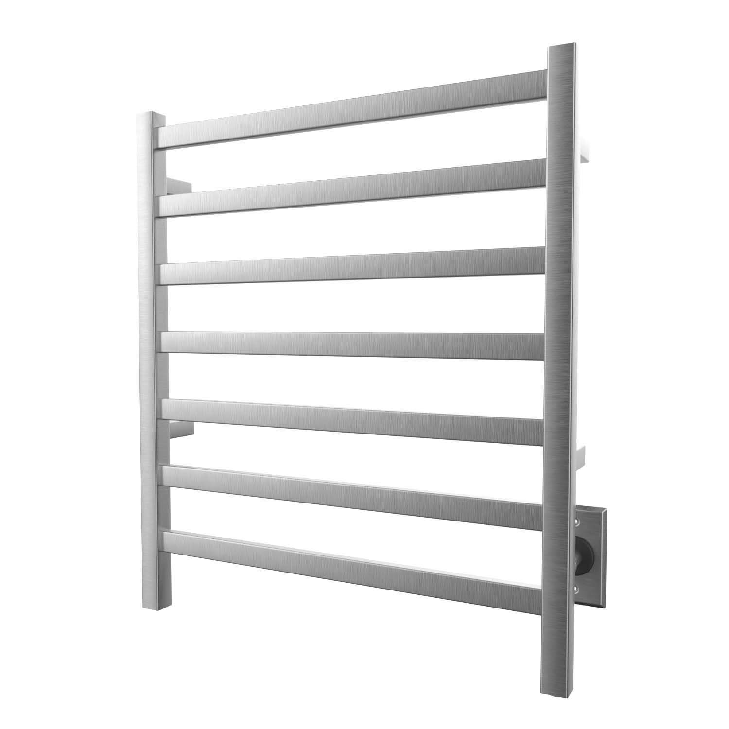 Brushed nickel towel Warmer