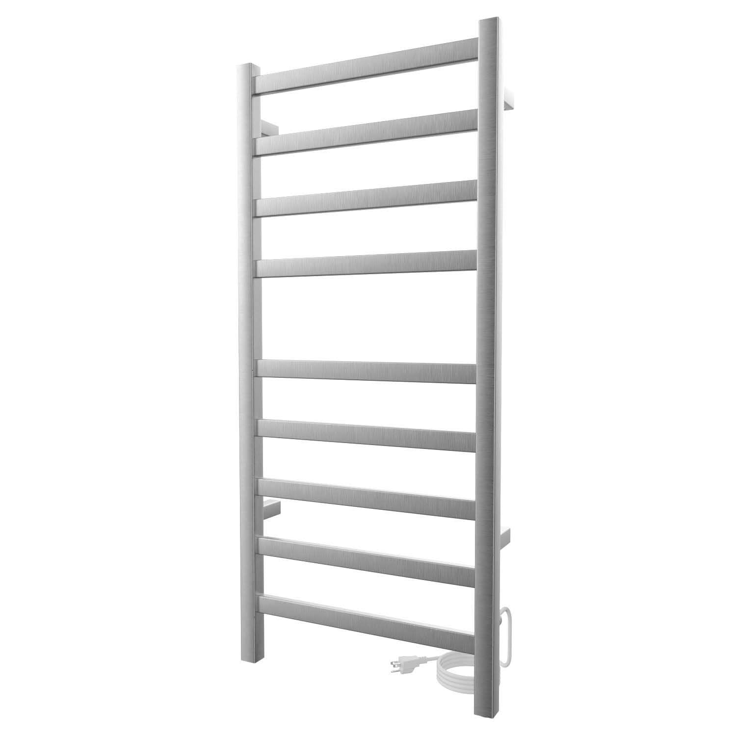 Brushed nickel towel Warmer