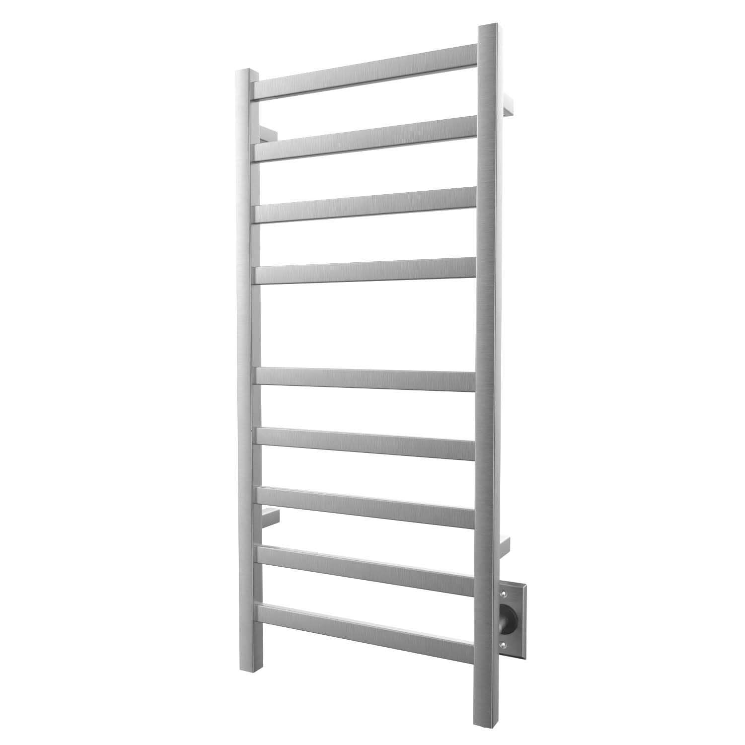 Brushed nickel towel Warmer
