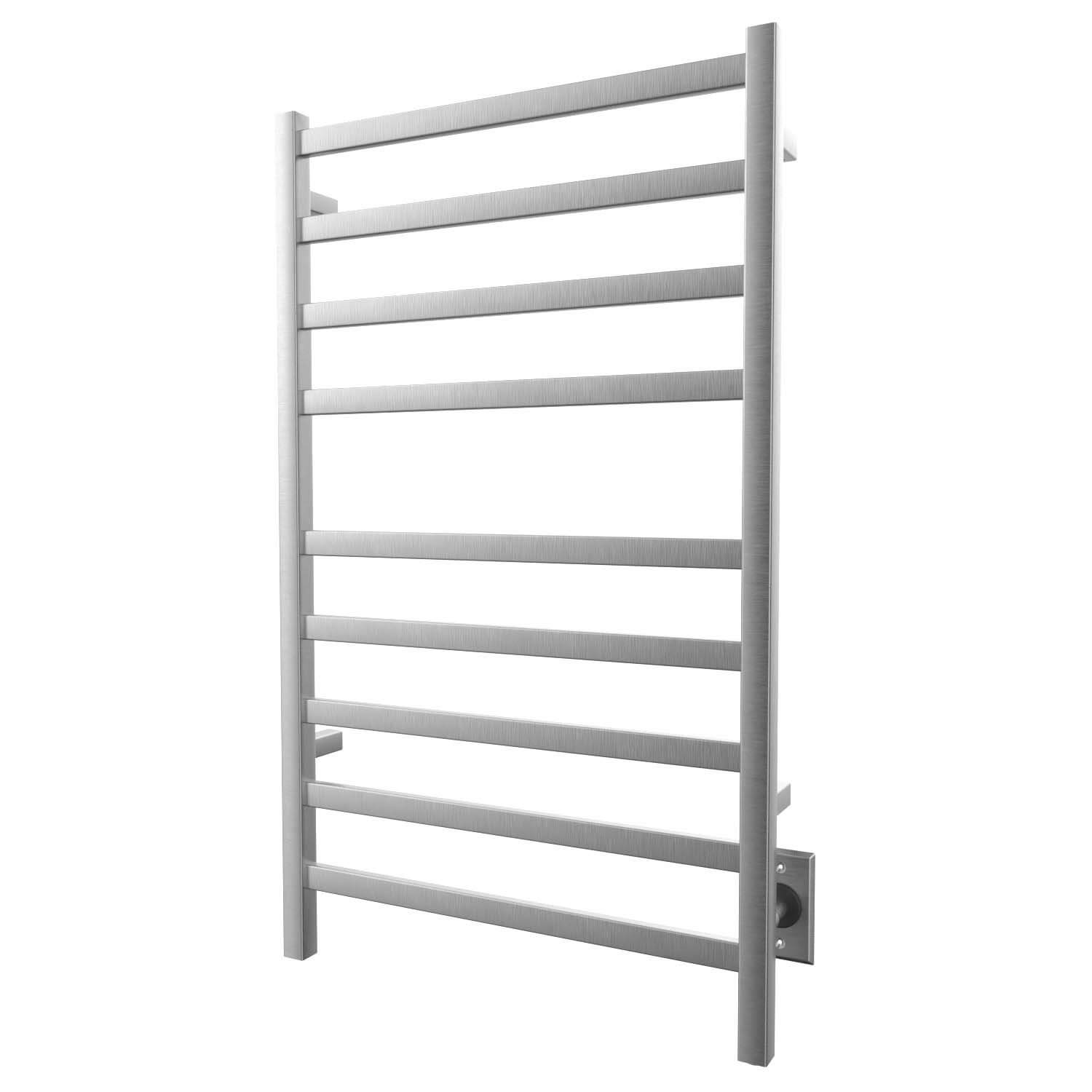 Brushed nickel towel Warmer