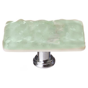 spruce green long knob