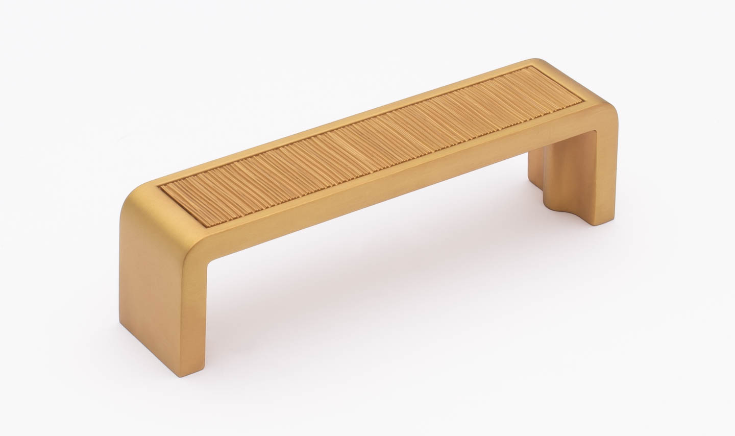 Sietto Brushed Hammered 4" Pull