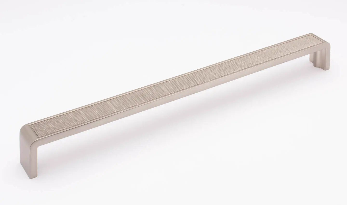 satin nickel hammered pull