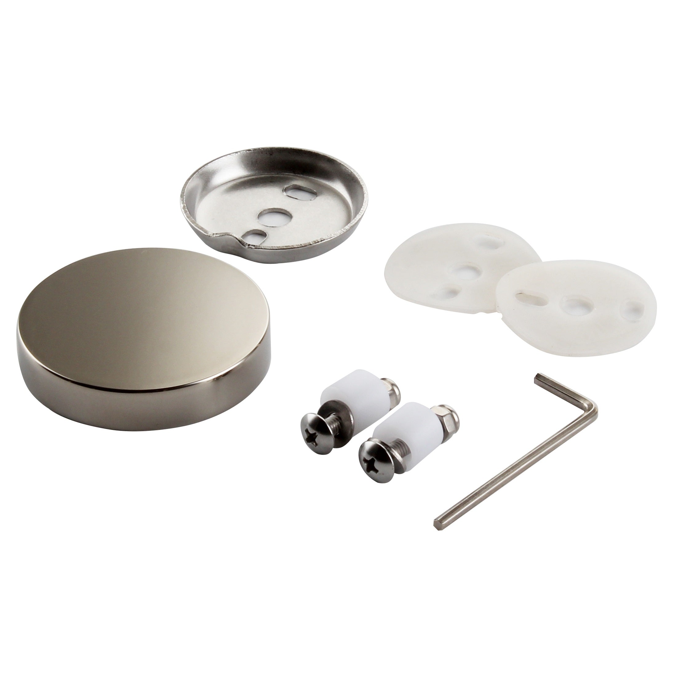 Polished nickel mounting Kit