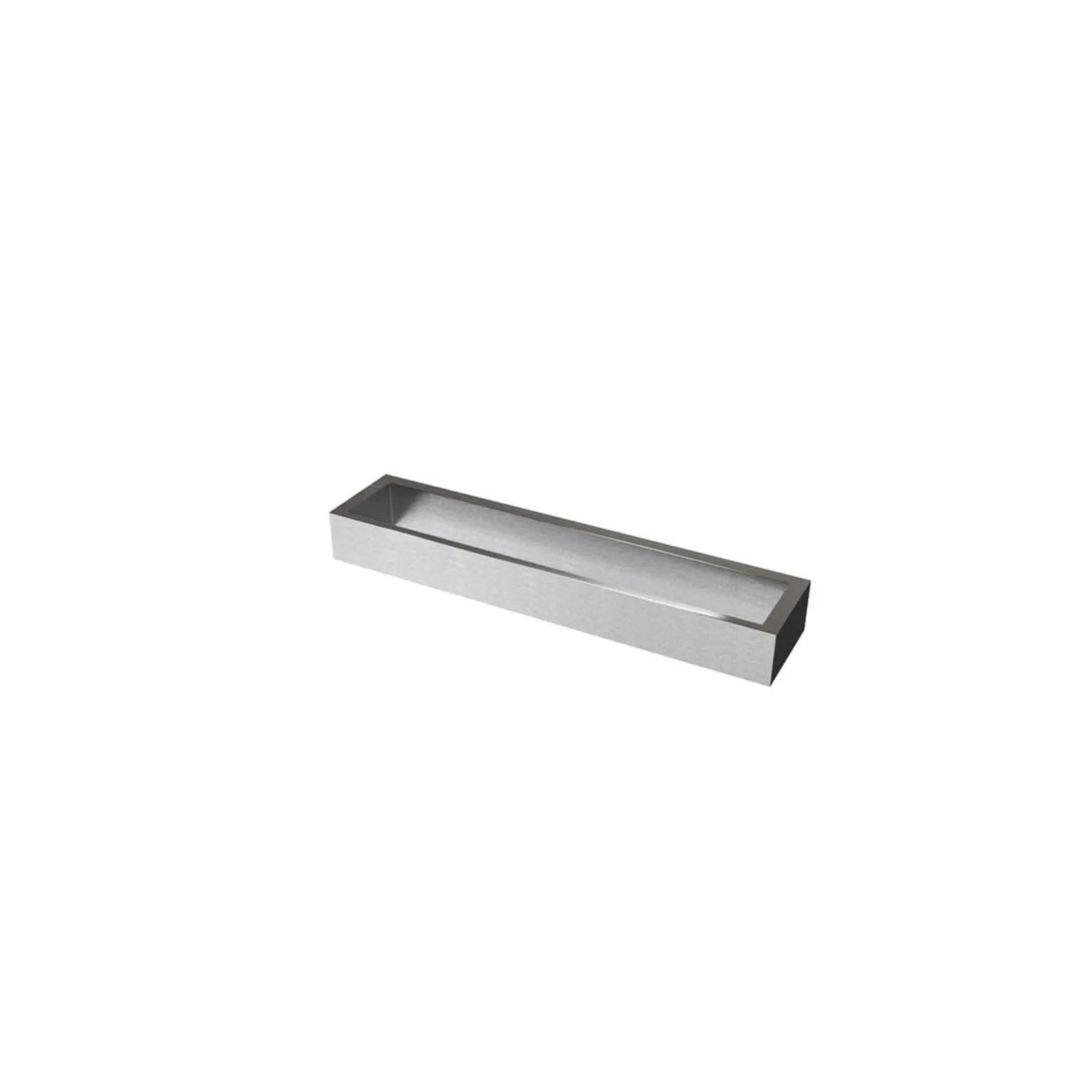 Brushed nickel towel Bar