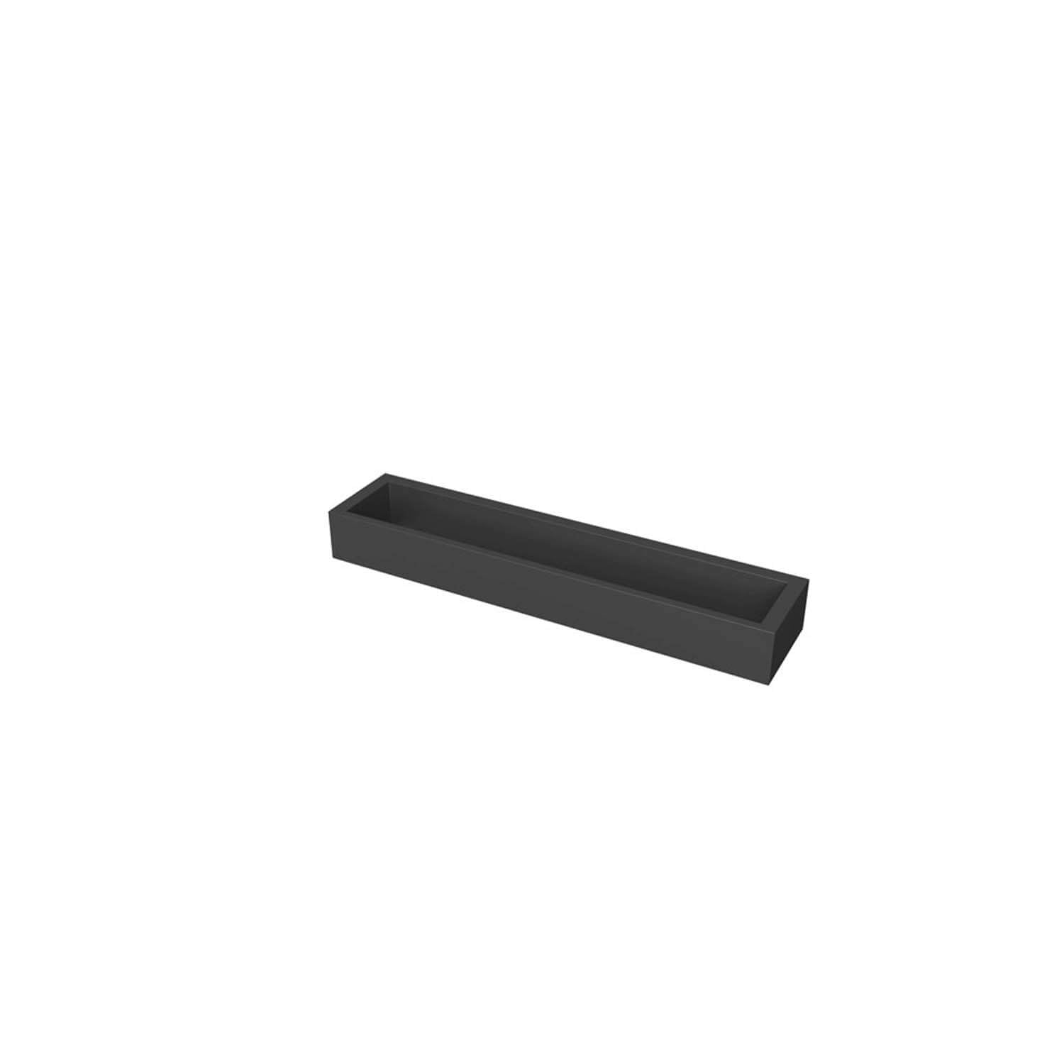 Matte black towel Bar