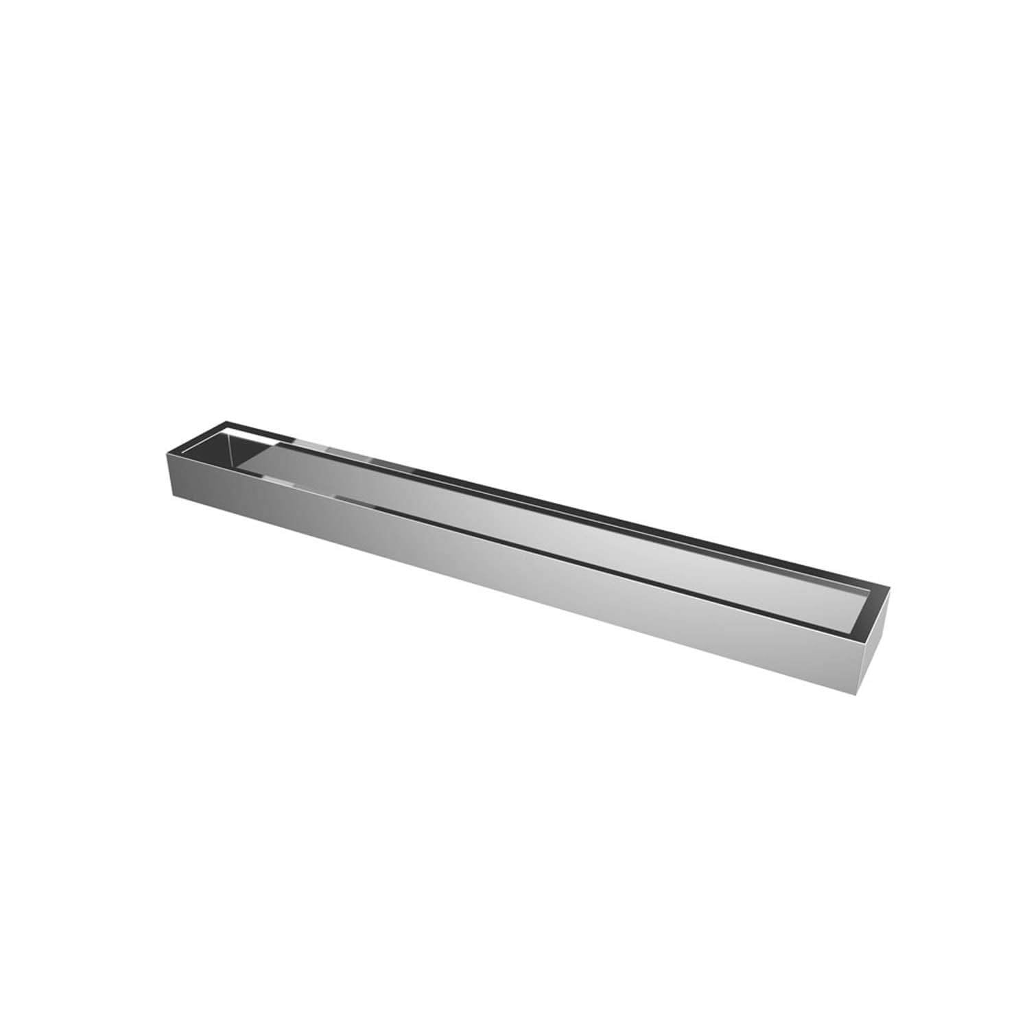 Chrome towel bar