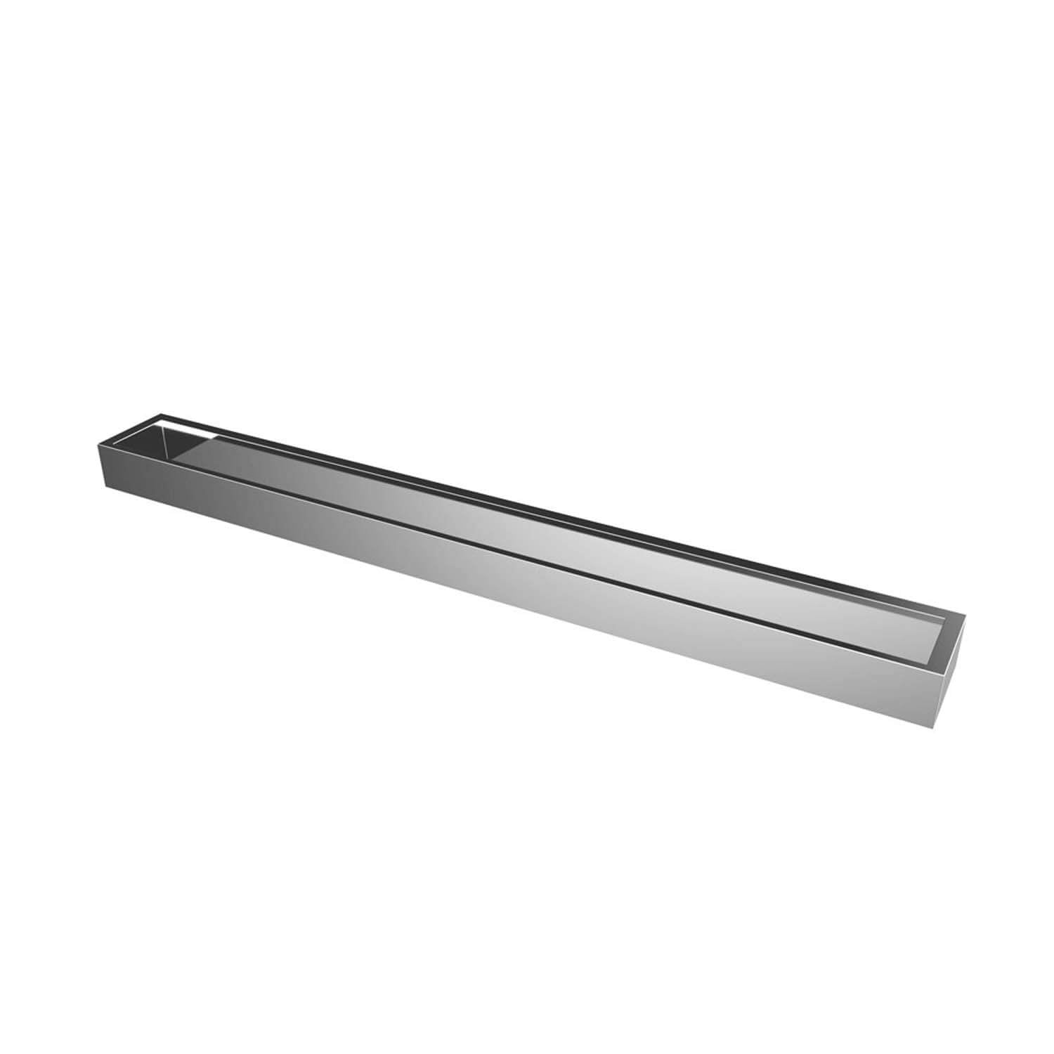 Chrome towel bar