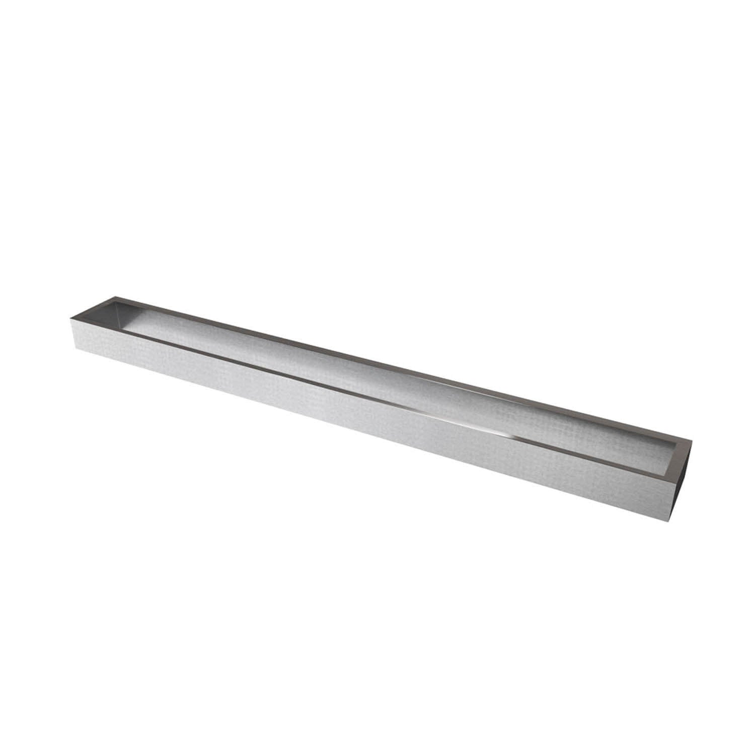 Brushed nickel towel Bar