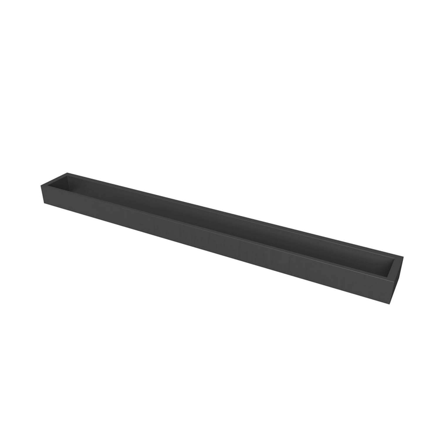 Matte black towel Bar