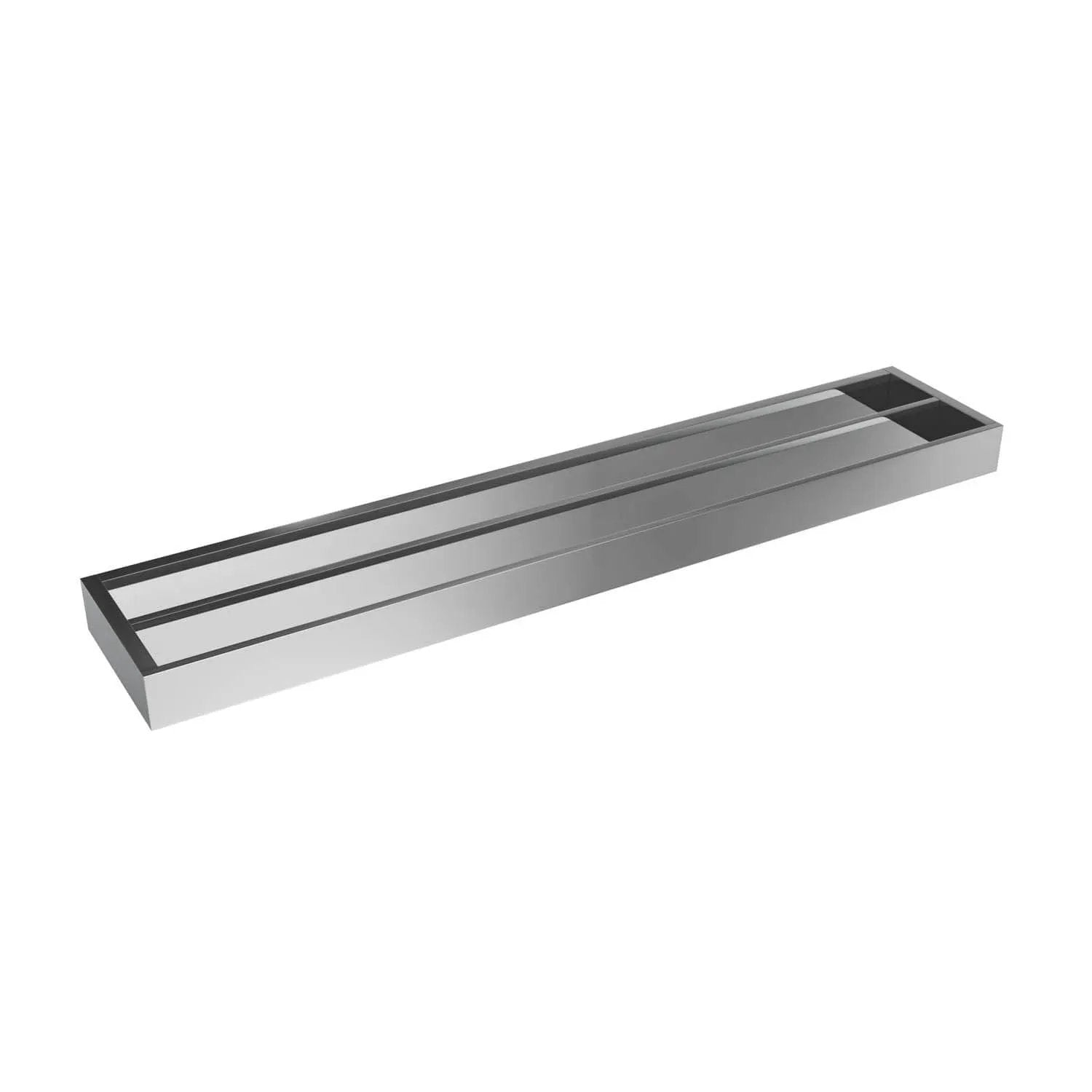Chrome towel bar