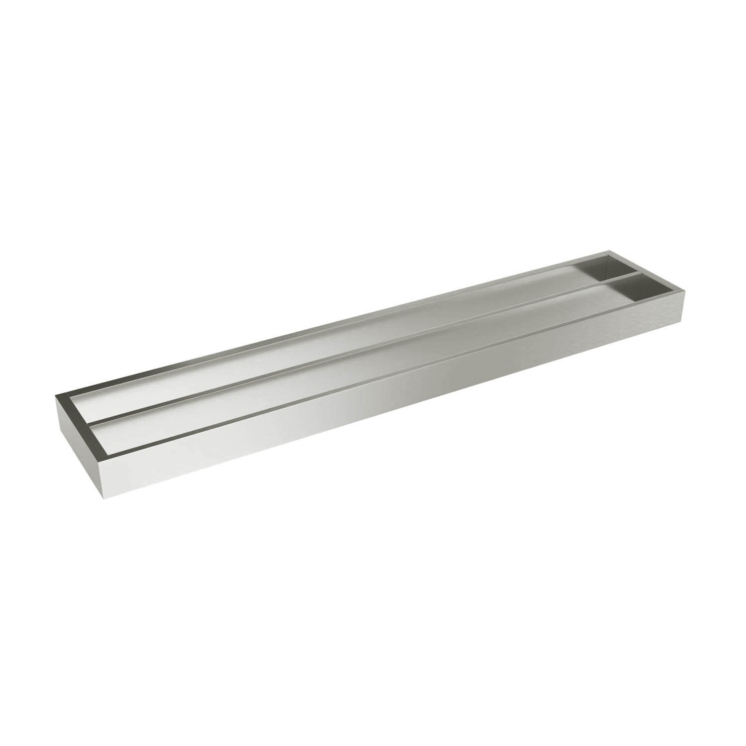 Brushed nickel towel Bar