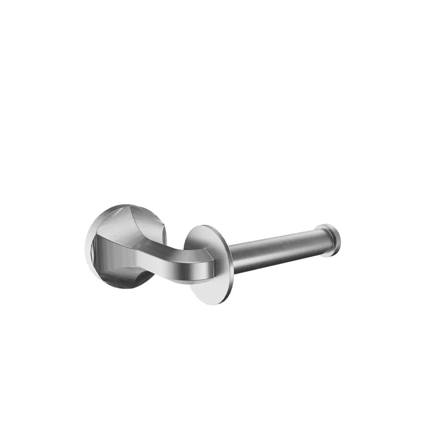 Brushed nickel paper Holder