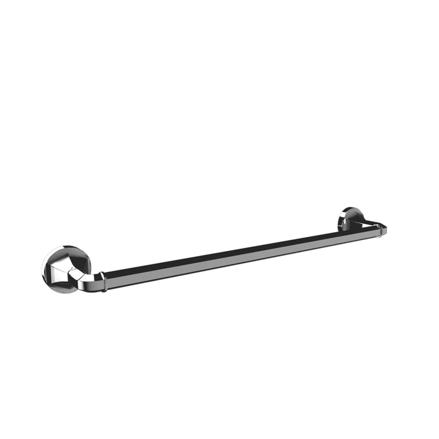Chrome towel bar