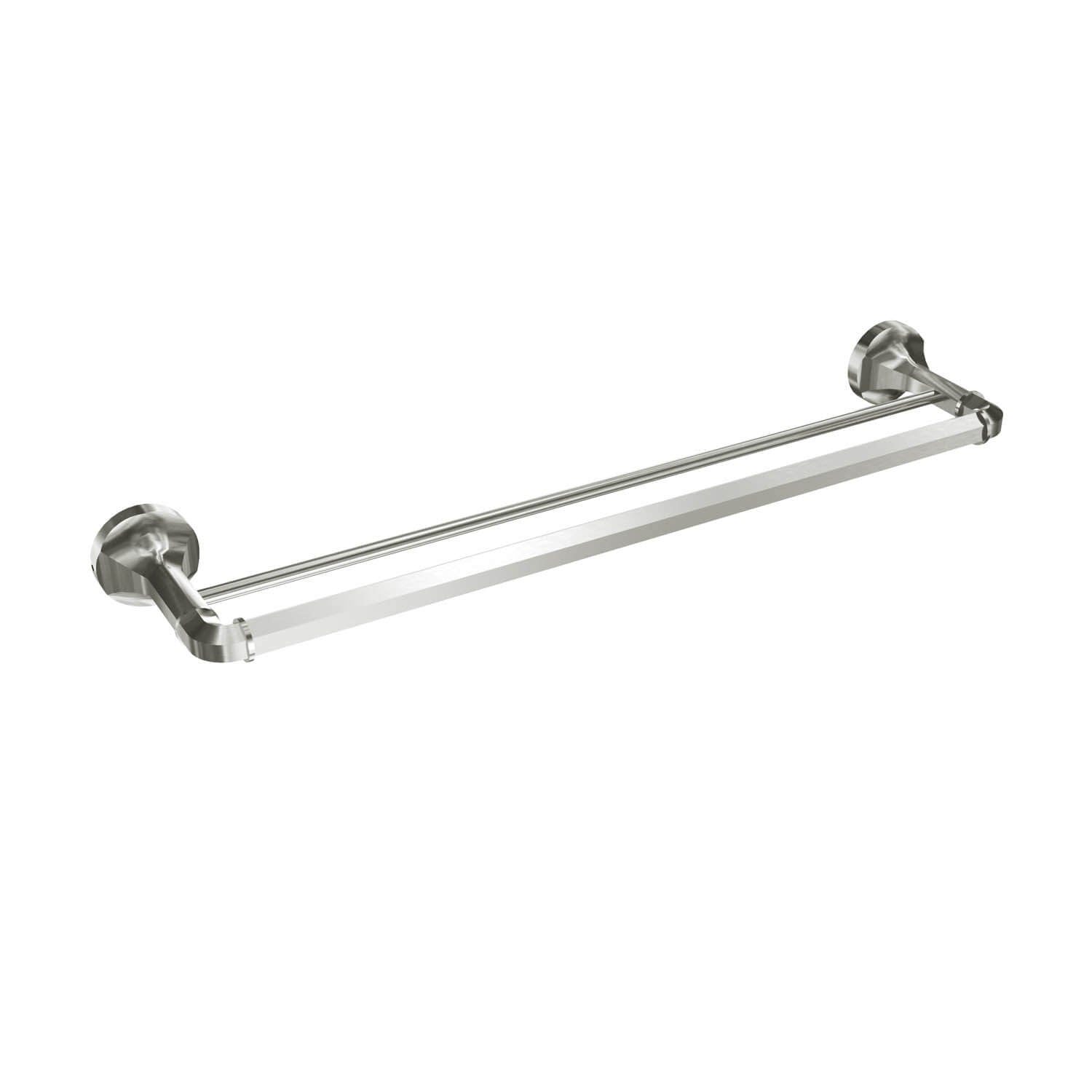 Brushed nickel towel Bar