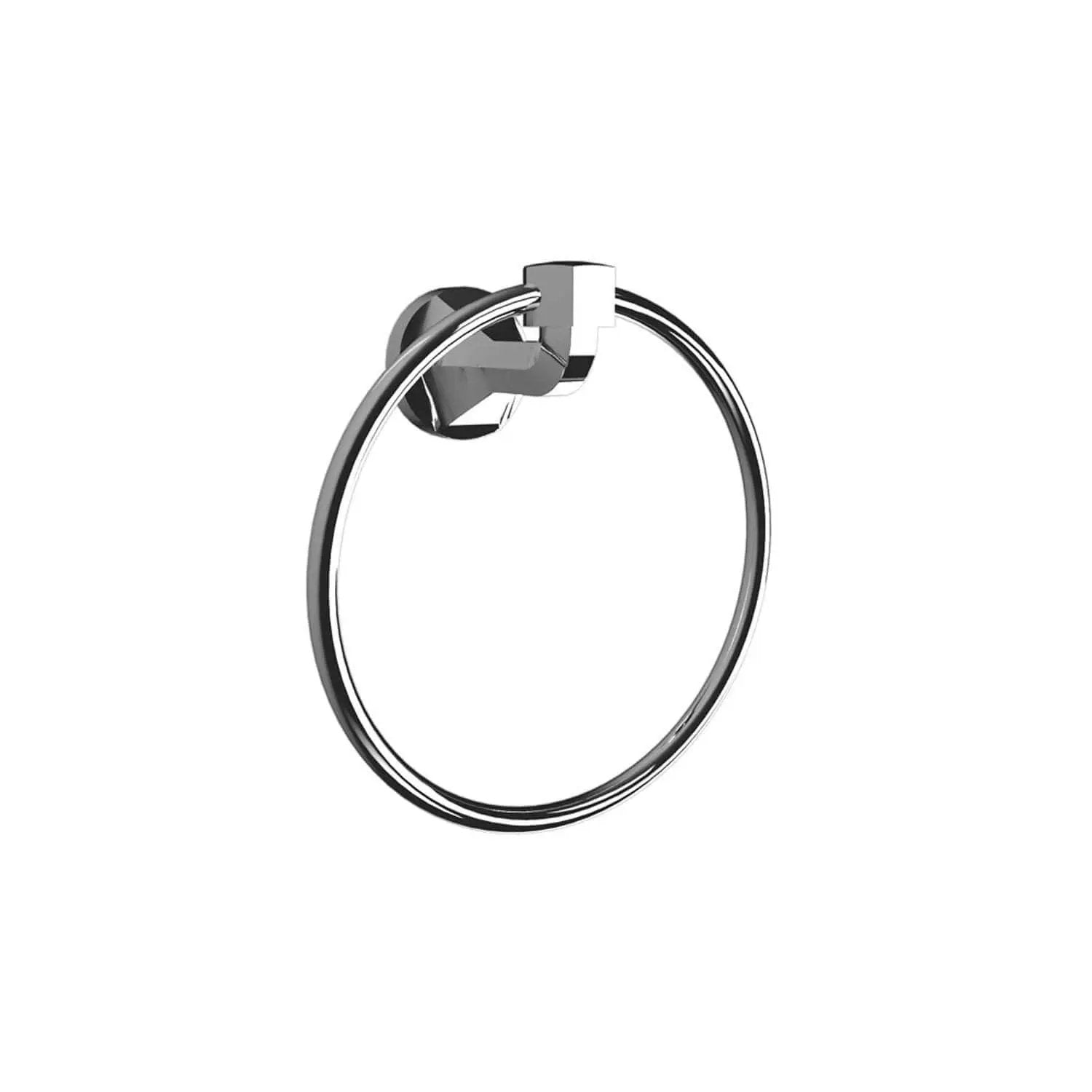 Chrome towel ring