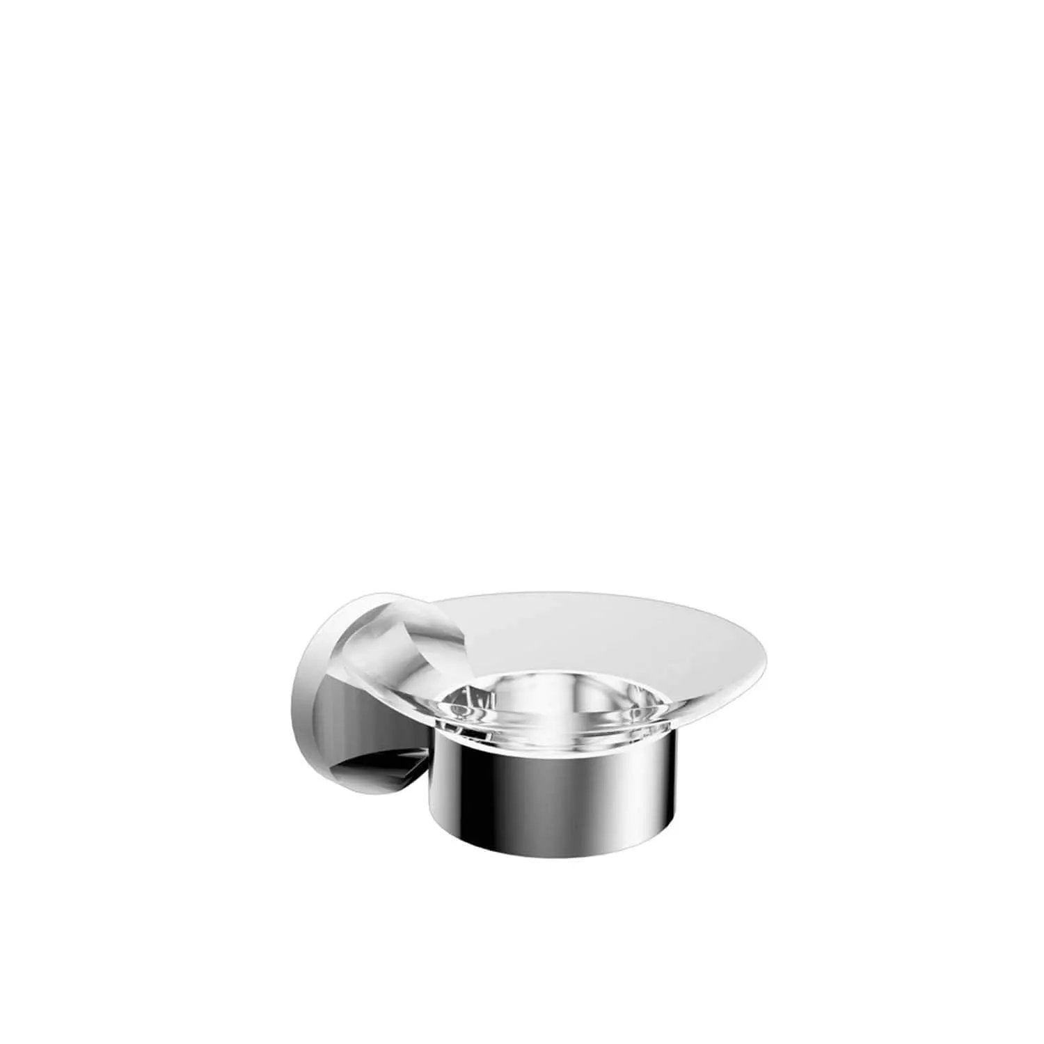 Chrome dish holder