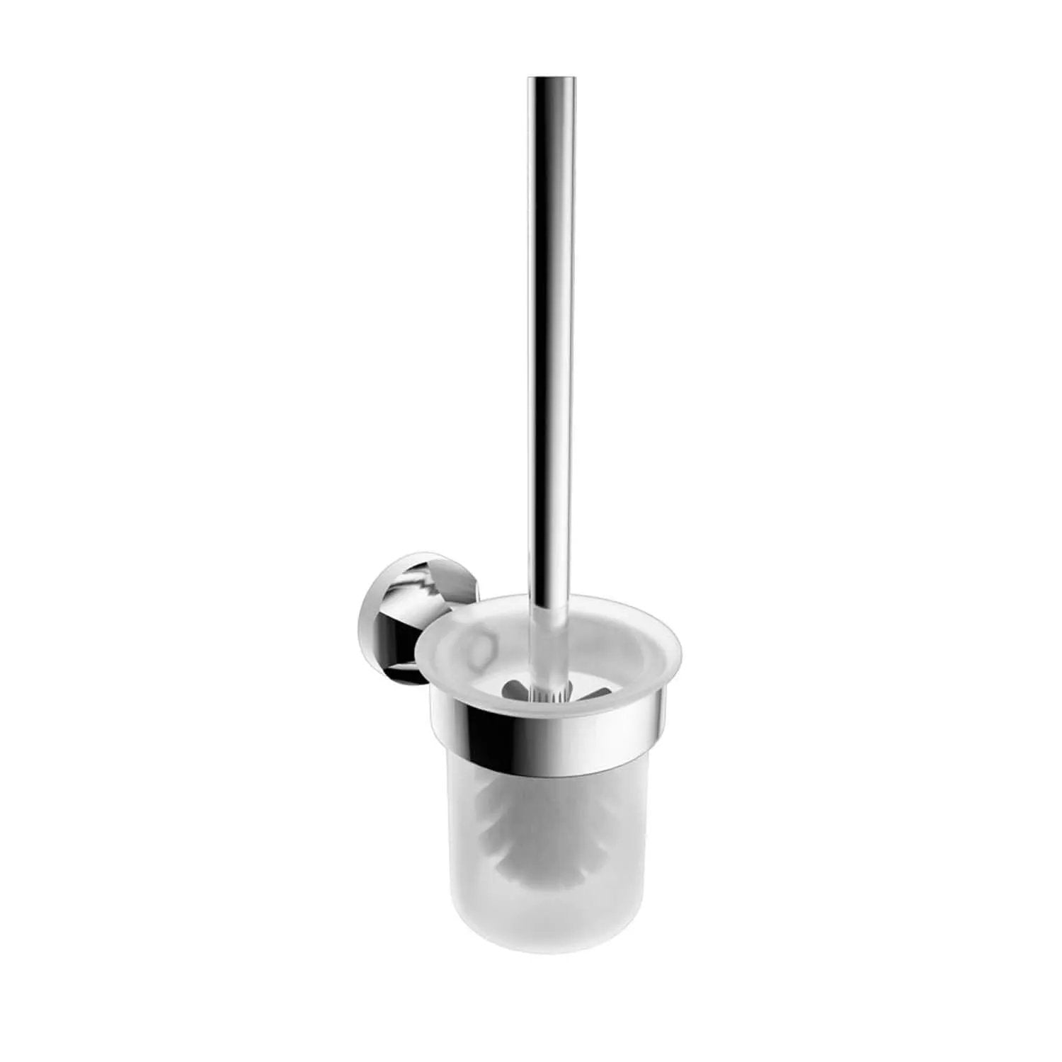 Chrome toilet brush