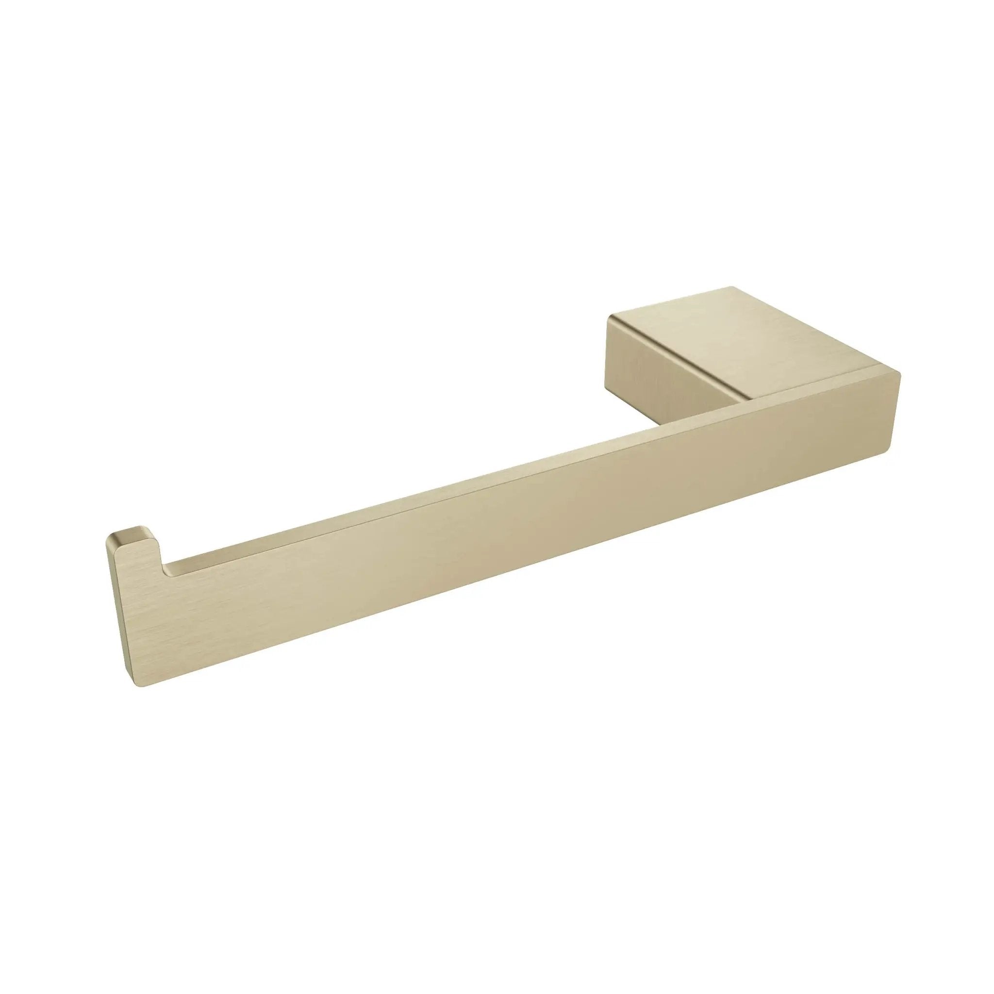 Brushed gold light paper Holder