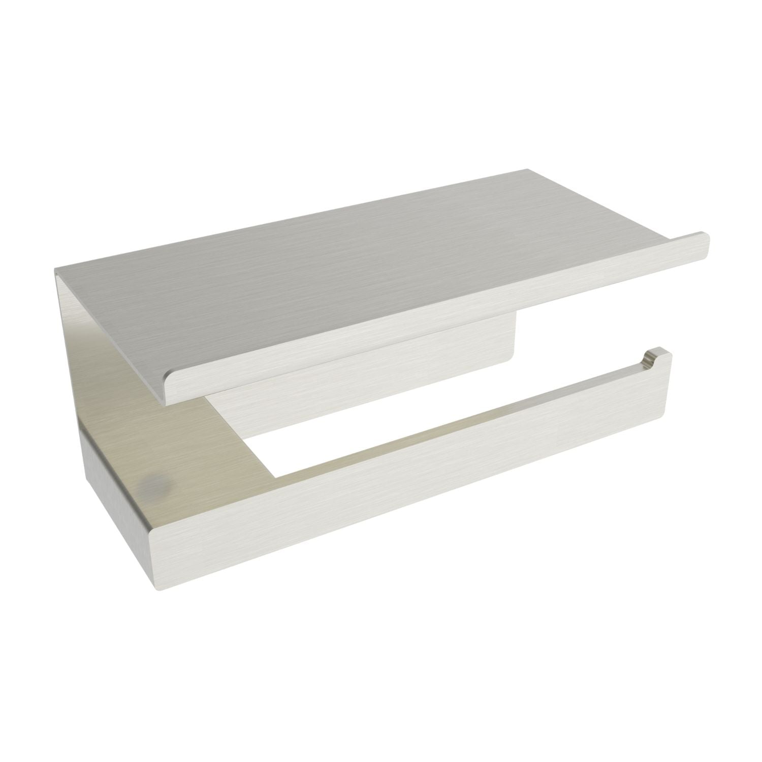 Brushed nickel paper Holder