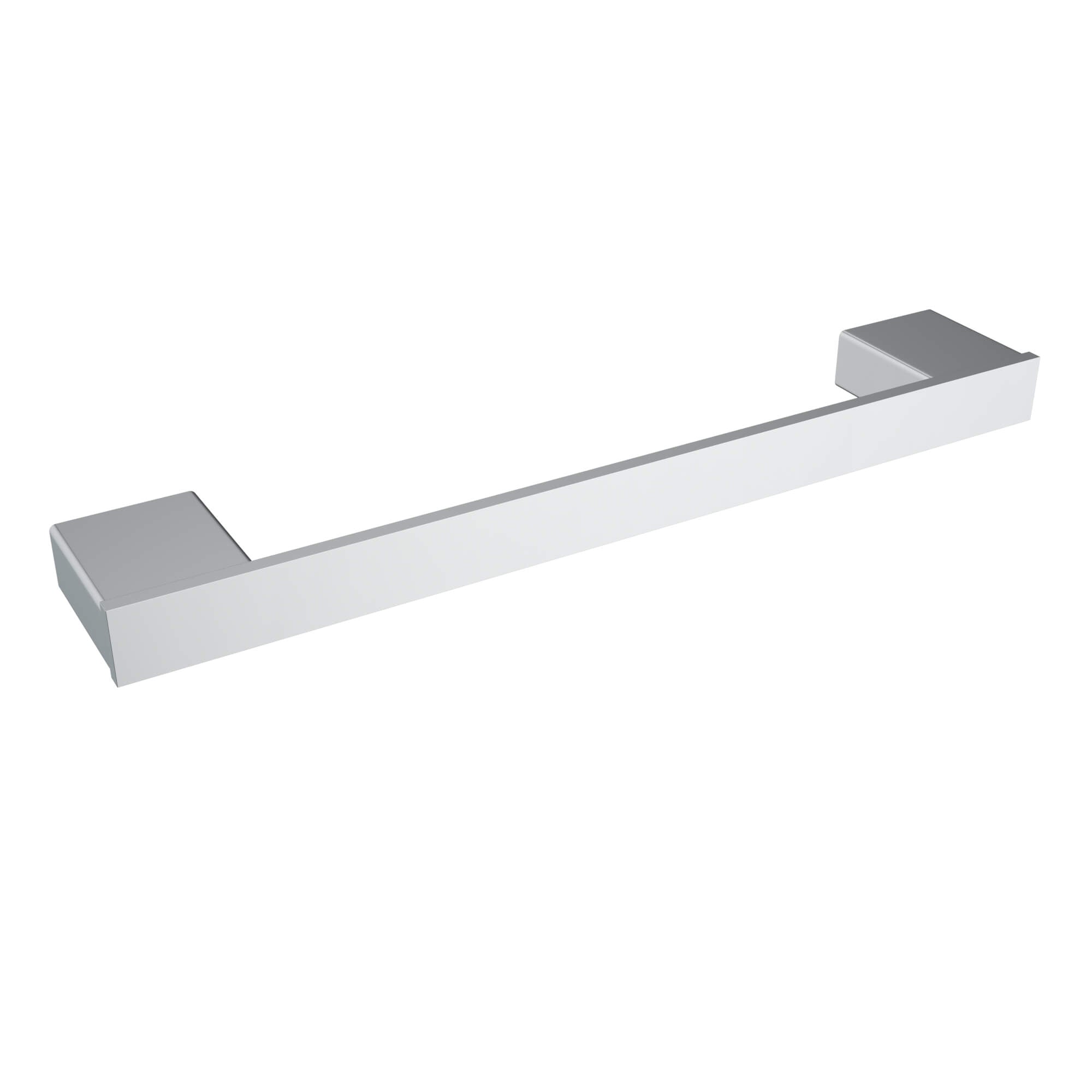 Chrome towel bar