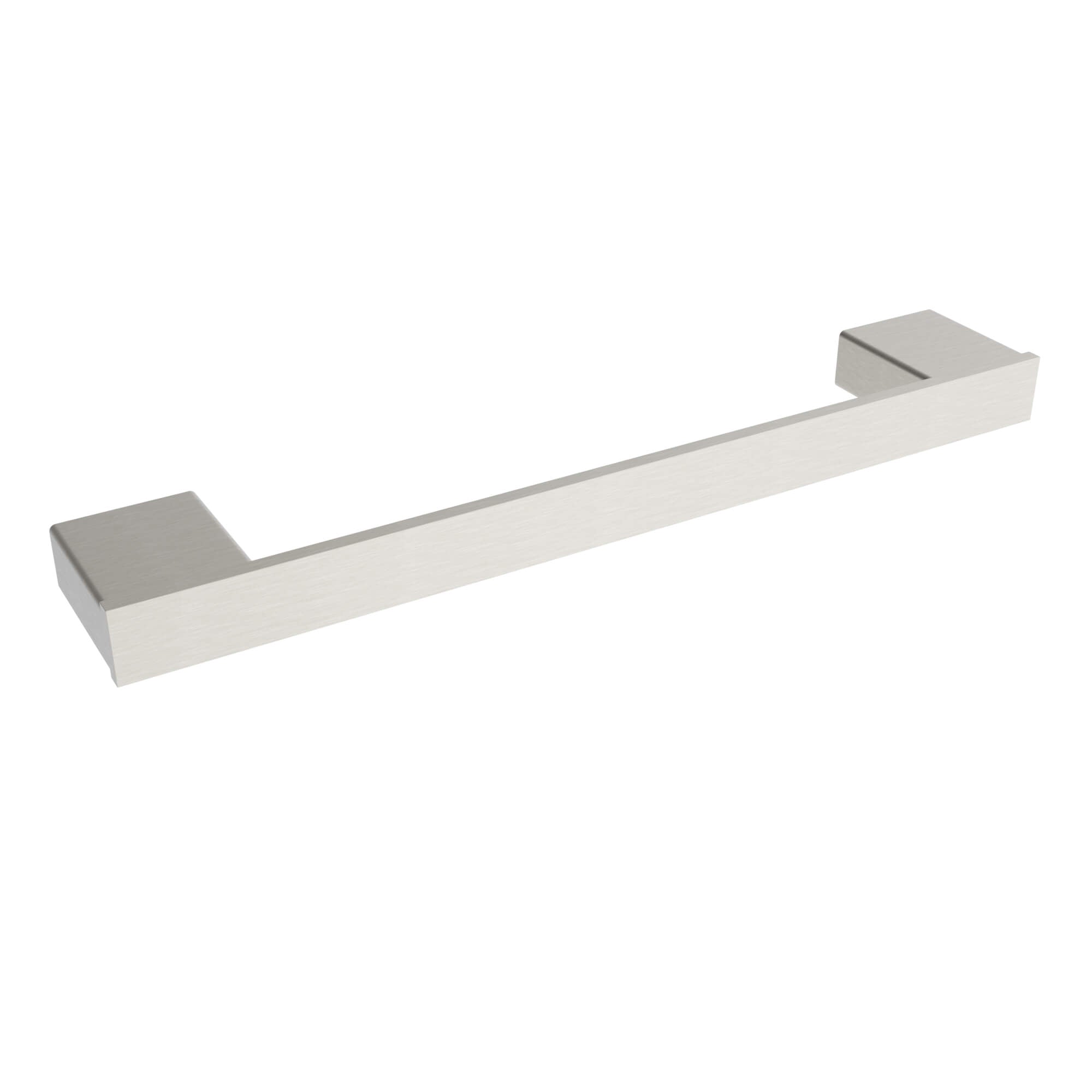 Brushed nickel towel Bar