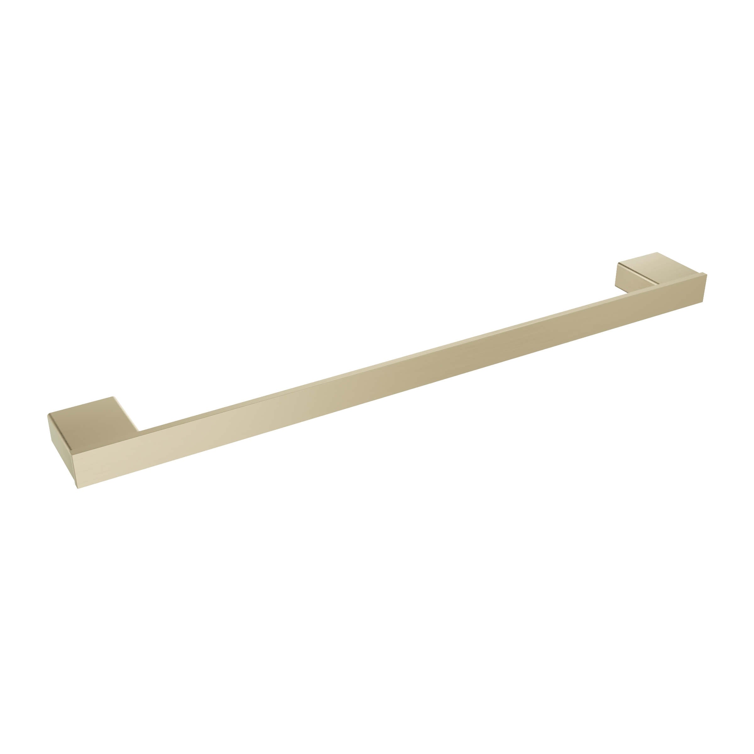 Brushed gold light towel Bar