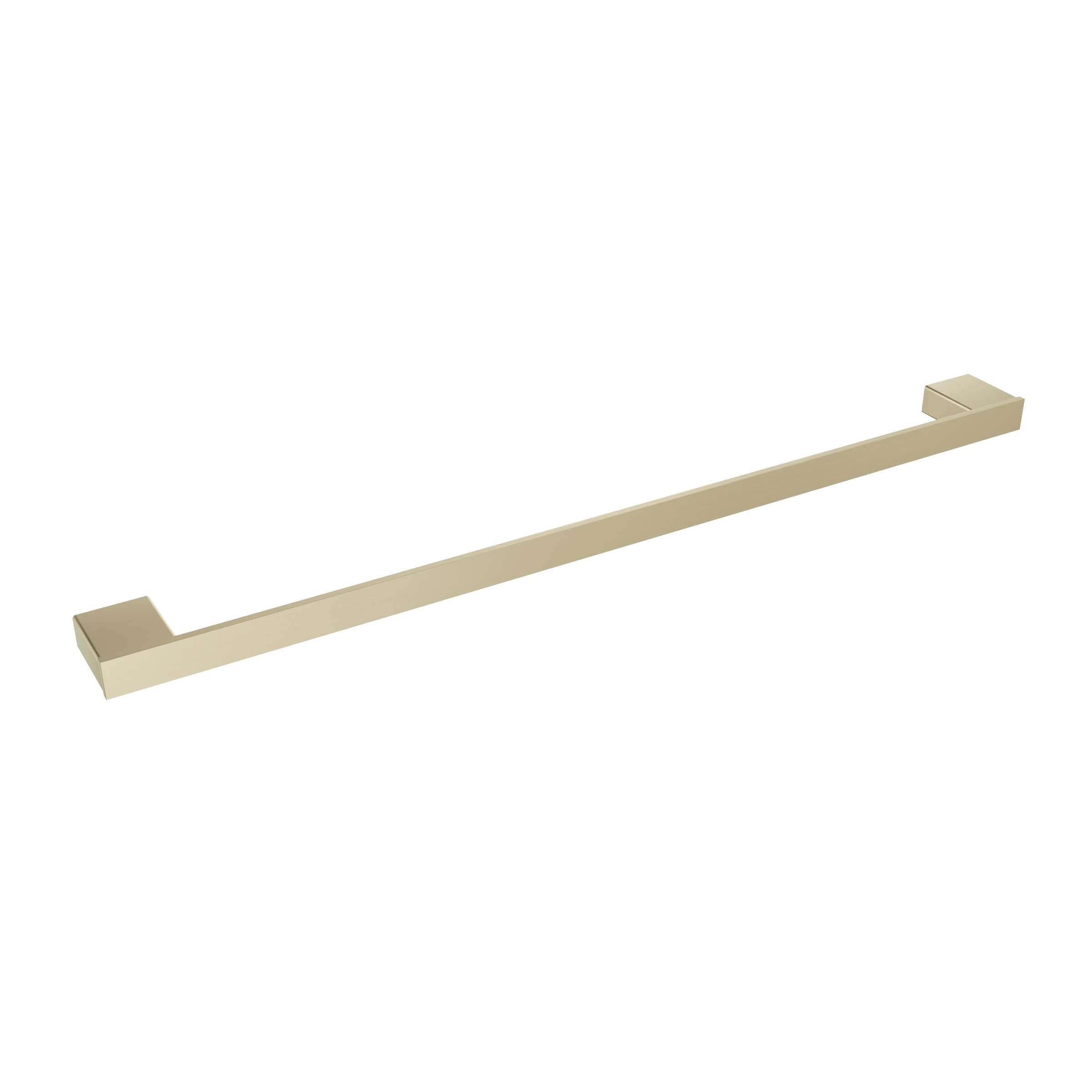 Brushed gold light towel Bar