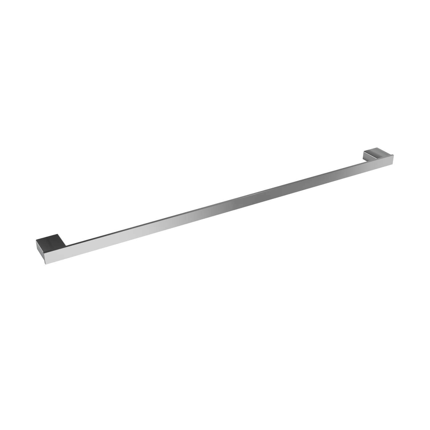 Chrome towel bar