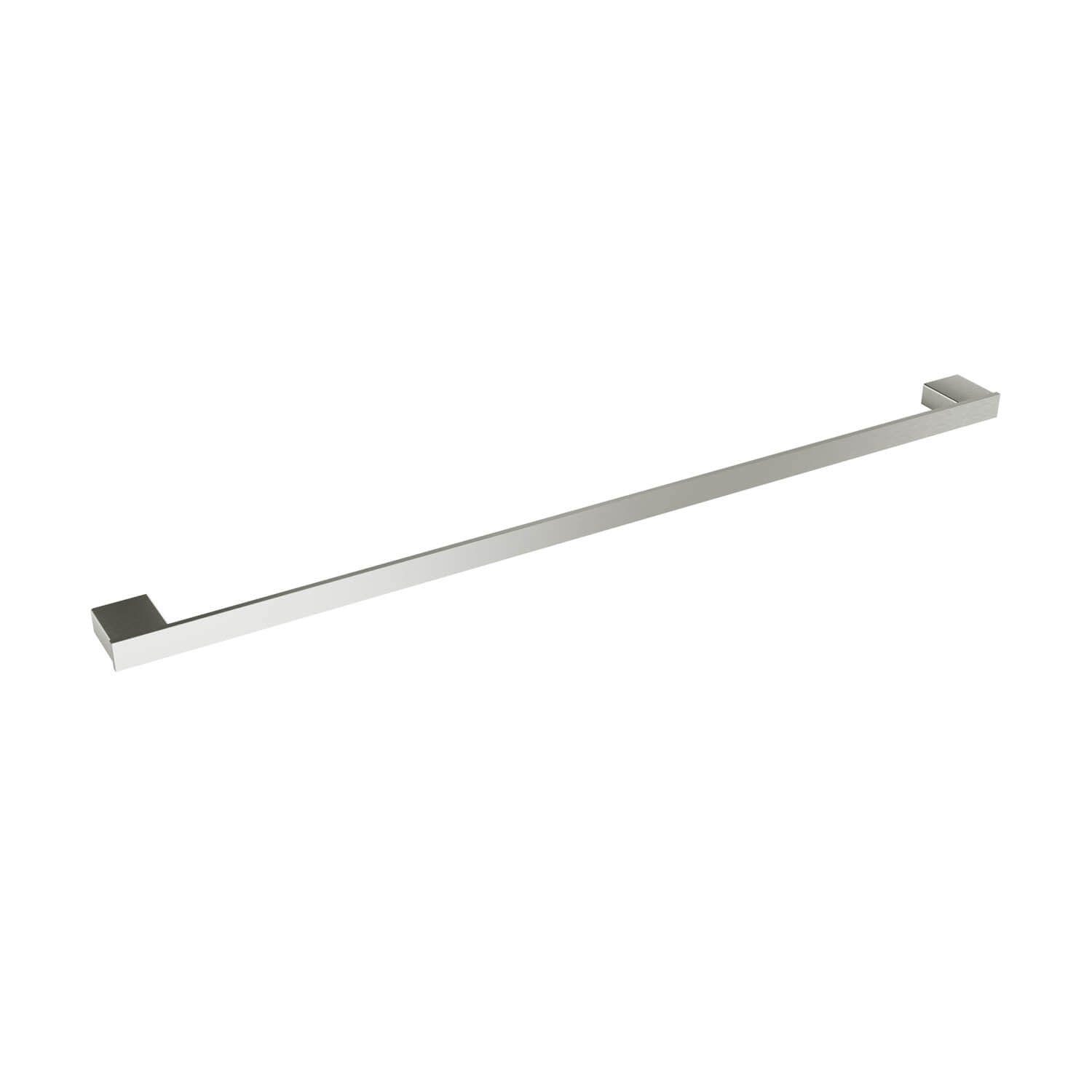 Brushed nickel towel Bar