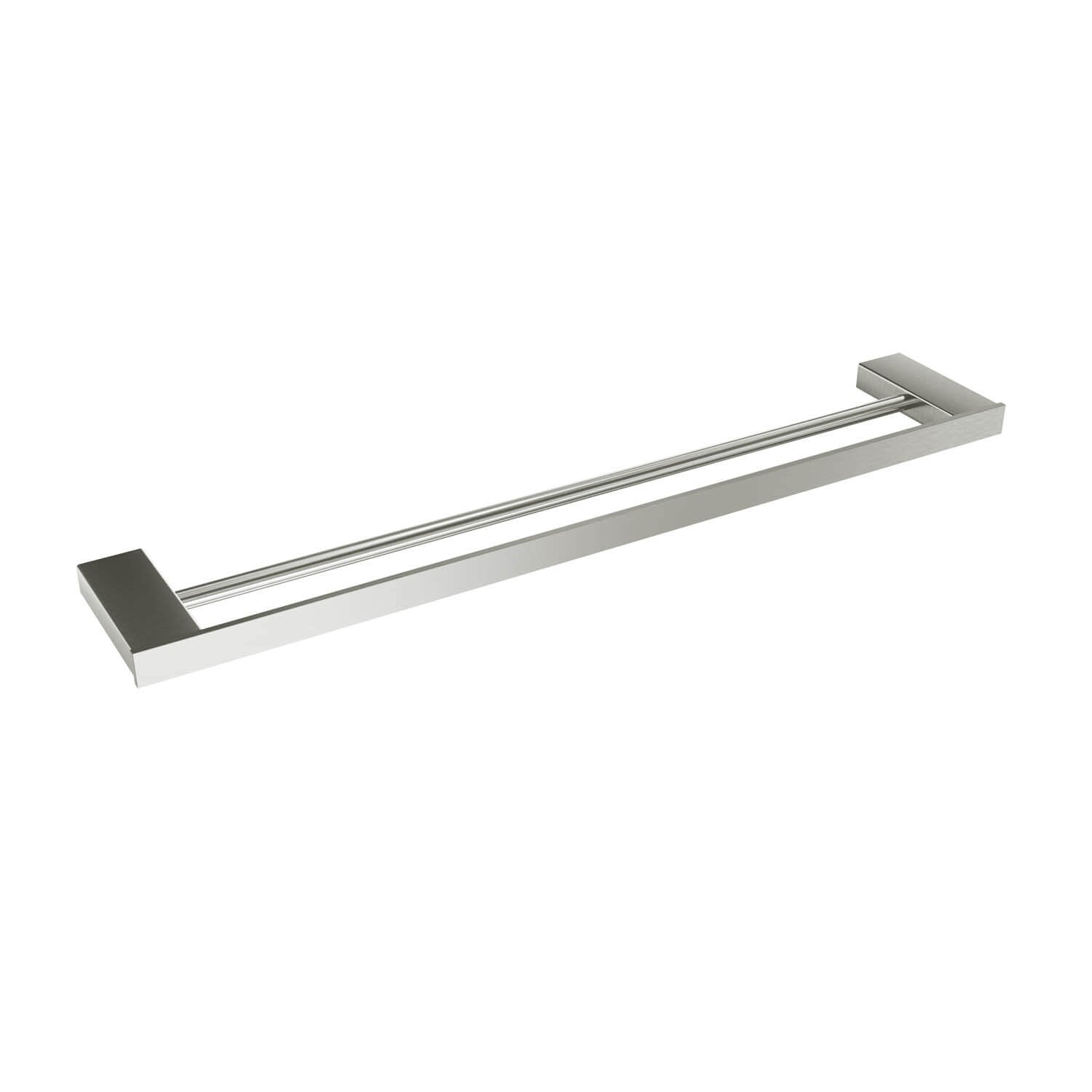Brushed nickel towel Bar