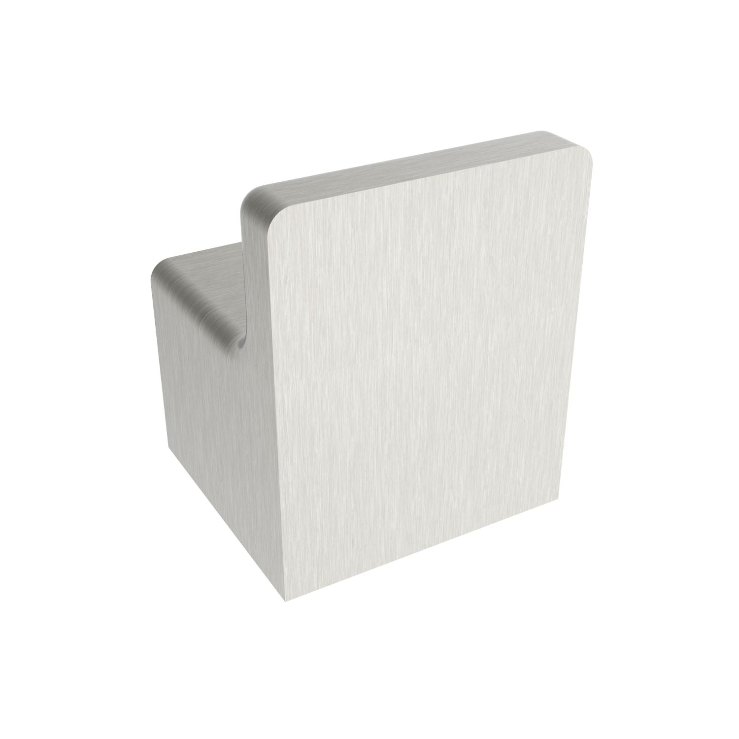 Brushed nickel towel Bar