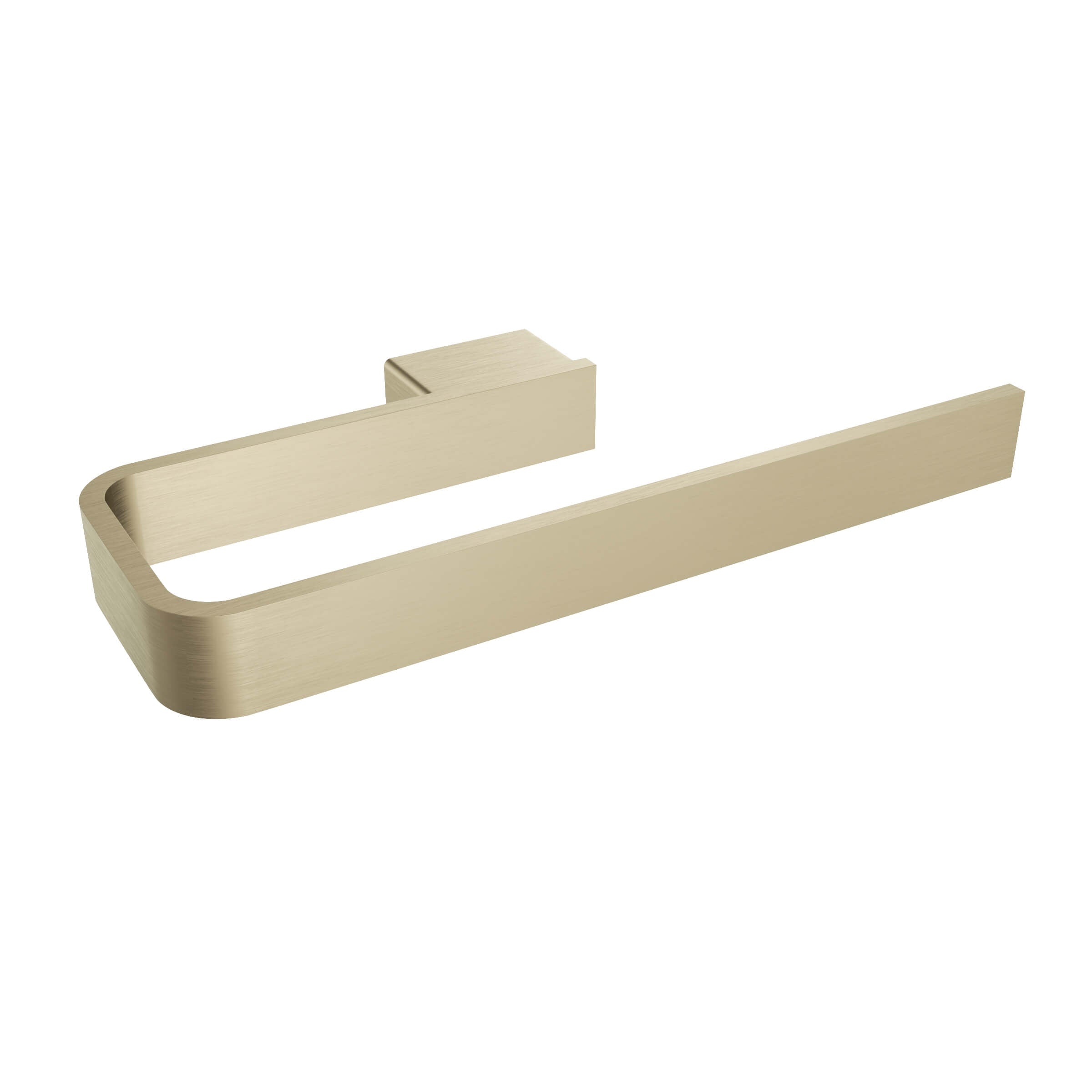 Brushed gold light towel Hook