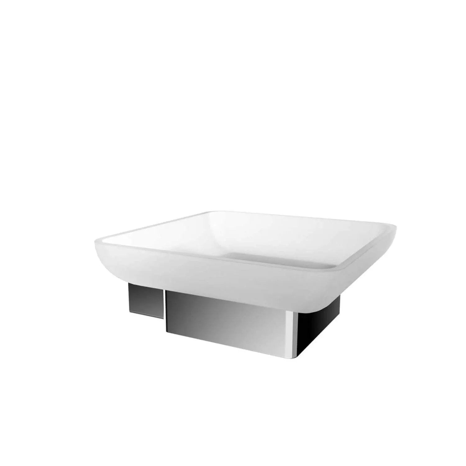 Chrome dish holder